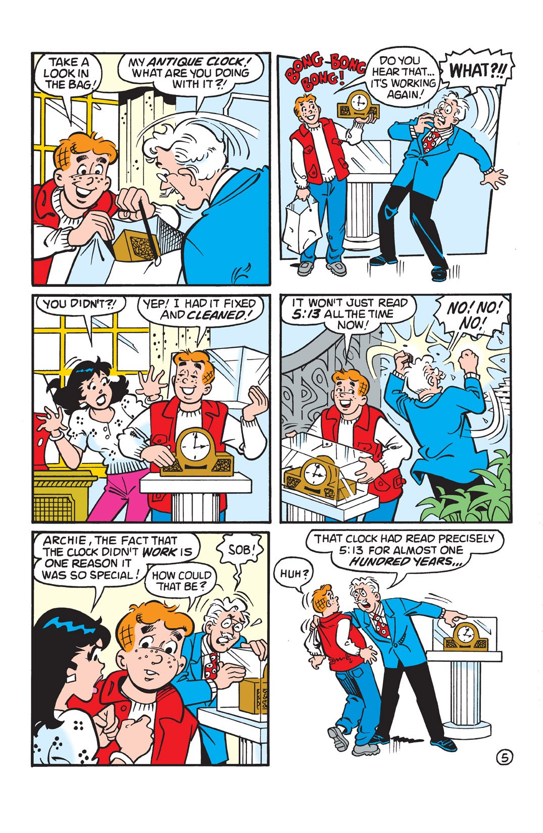 Read online Archie (1960) comic -  Issue #494 - 6