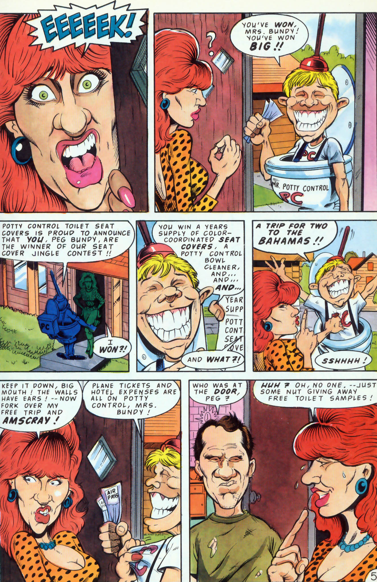 Read online Married... with Children (1991) comic -  Issue #4 - 6