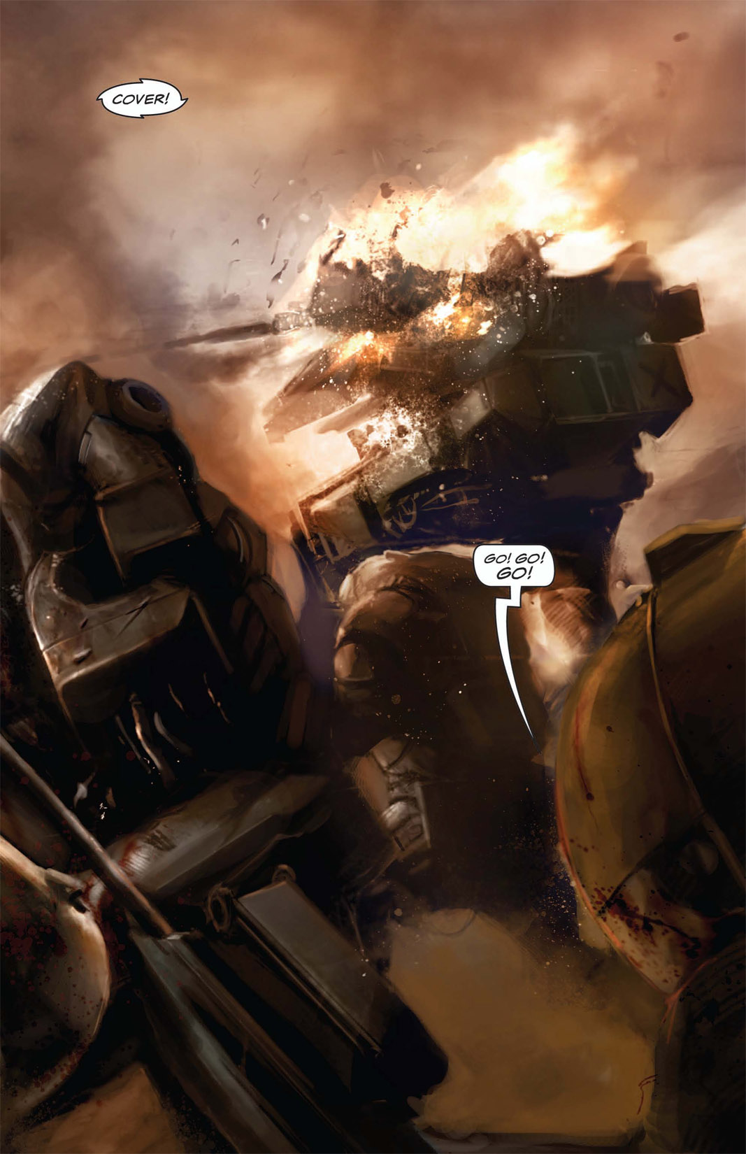 Read online Shrapnel: Aristeia Rising comic -  Issue #1 - 45