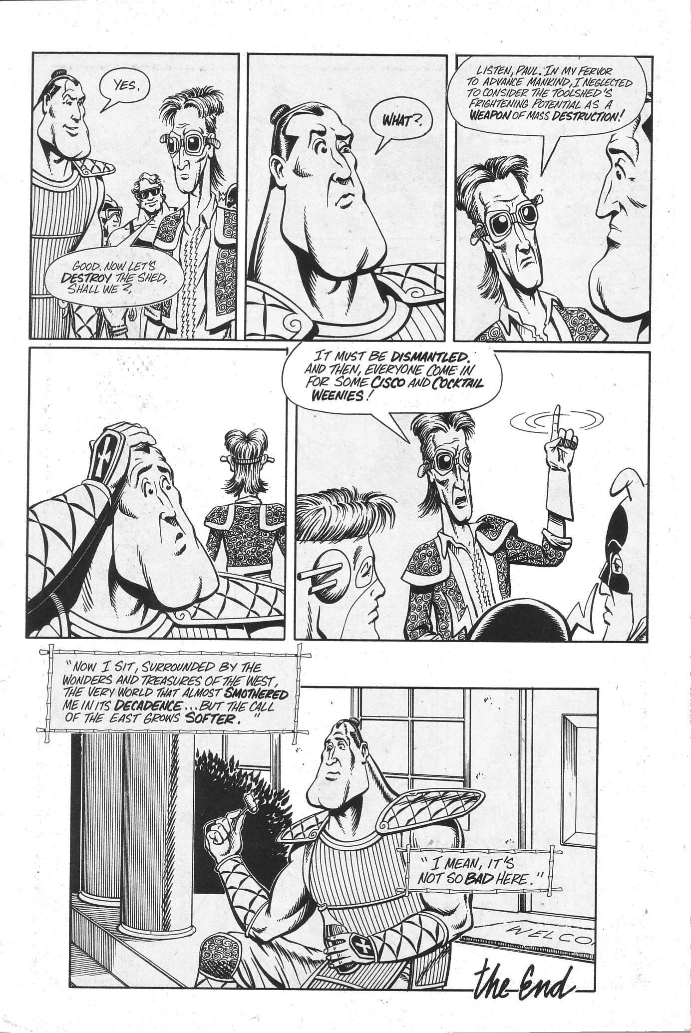 Read online Paul the Samurai (1991) comic -  Issue # TPB - 96