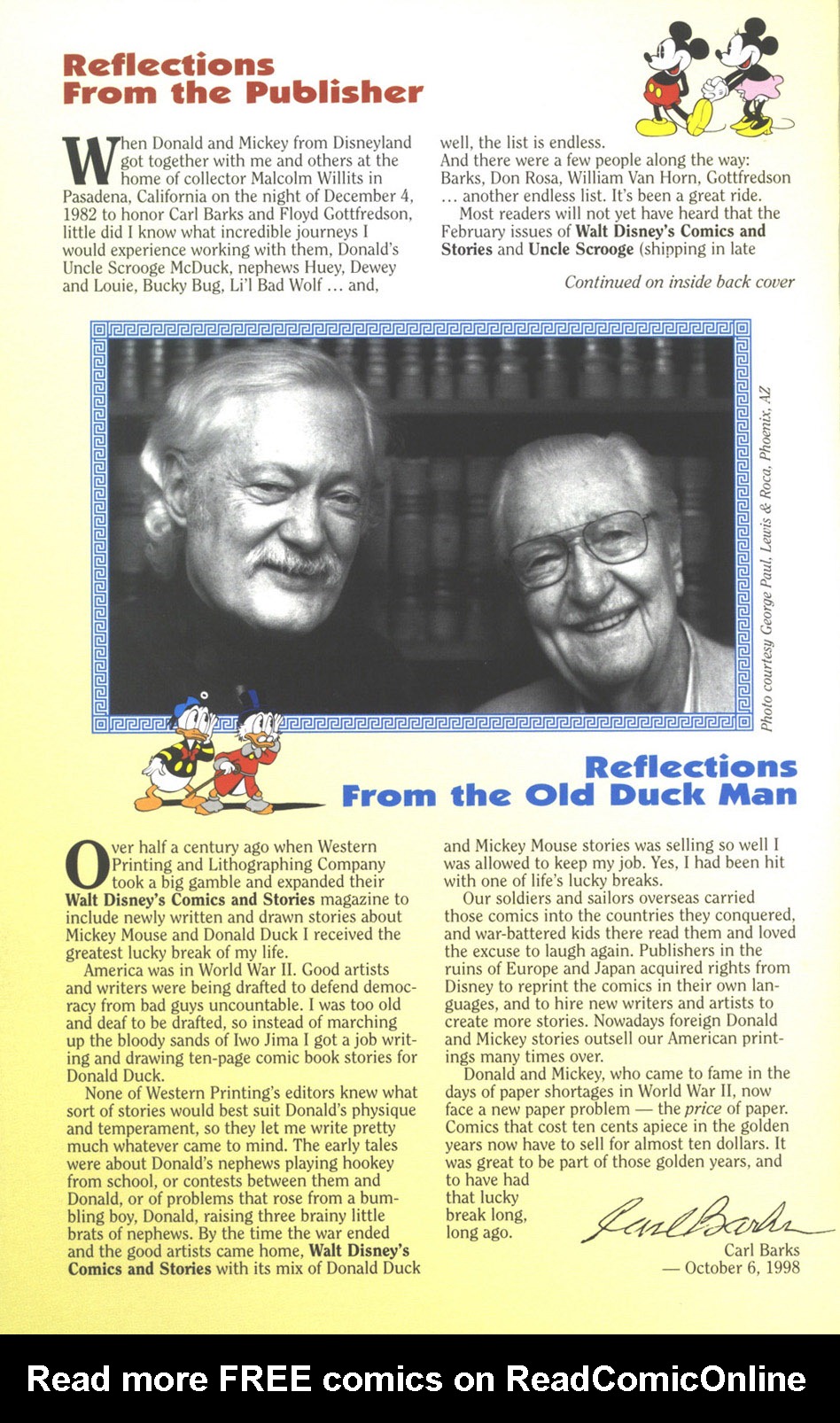 Read online Walt Disney's Comics and Stories comic -  Issue #633 - 2