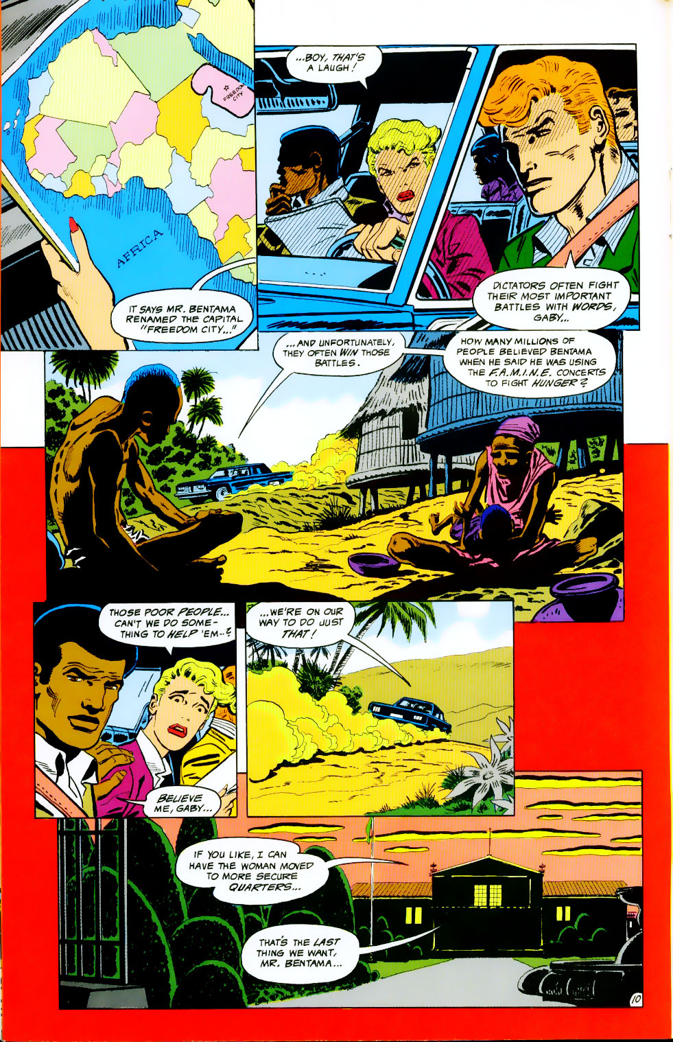 Read online The Outsiders (1985) comic -  Issue #10 - 12