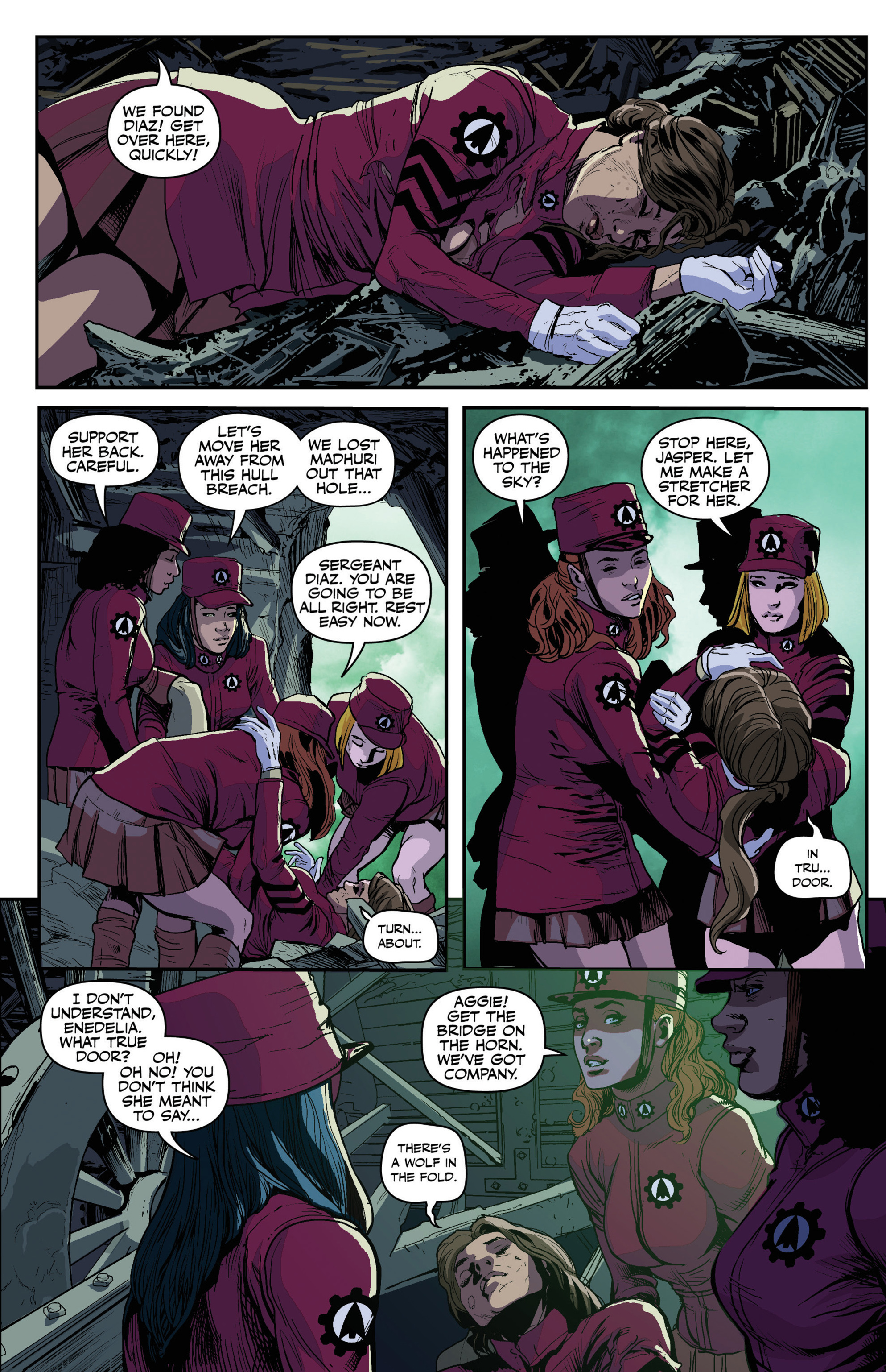 Read online Airship Enterprise: The Infernal Machine comic -  Issue #3 - 18