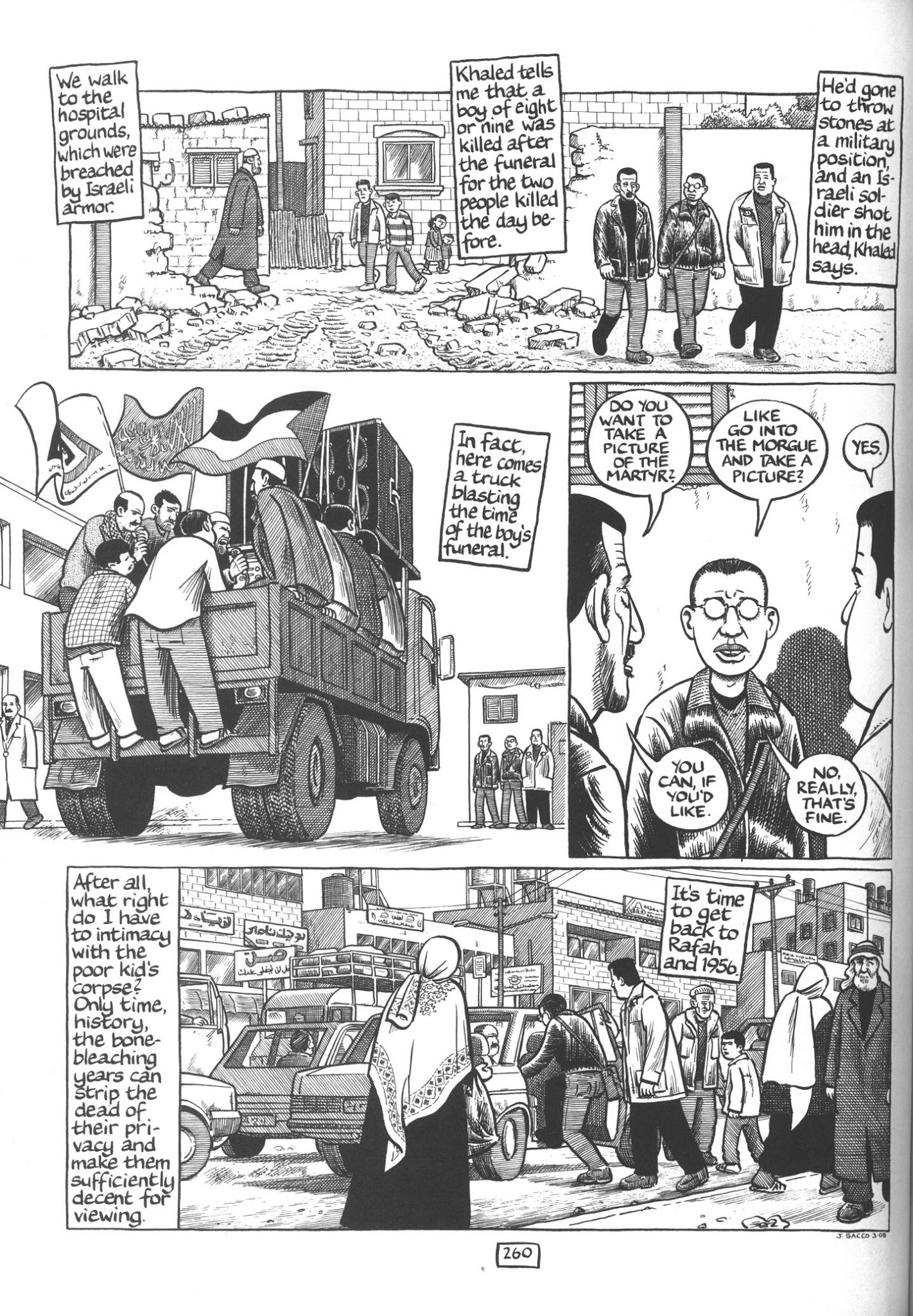 Read online Footnotes in Gaza comic -  Issue # TPB - 278