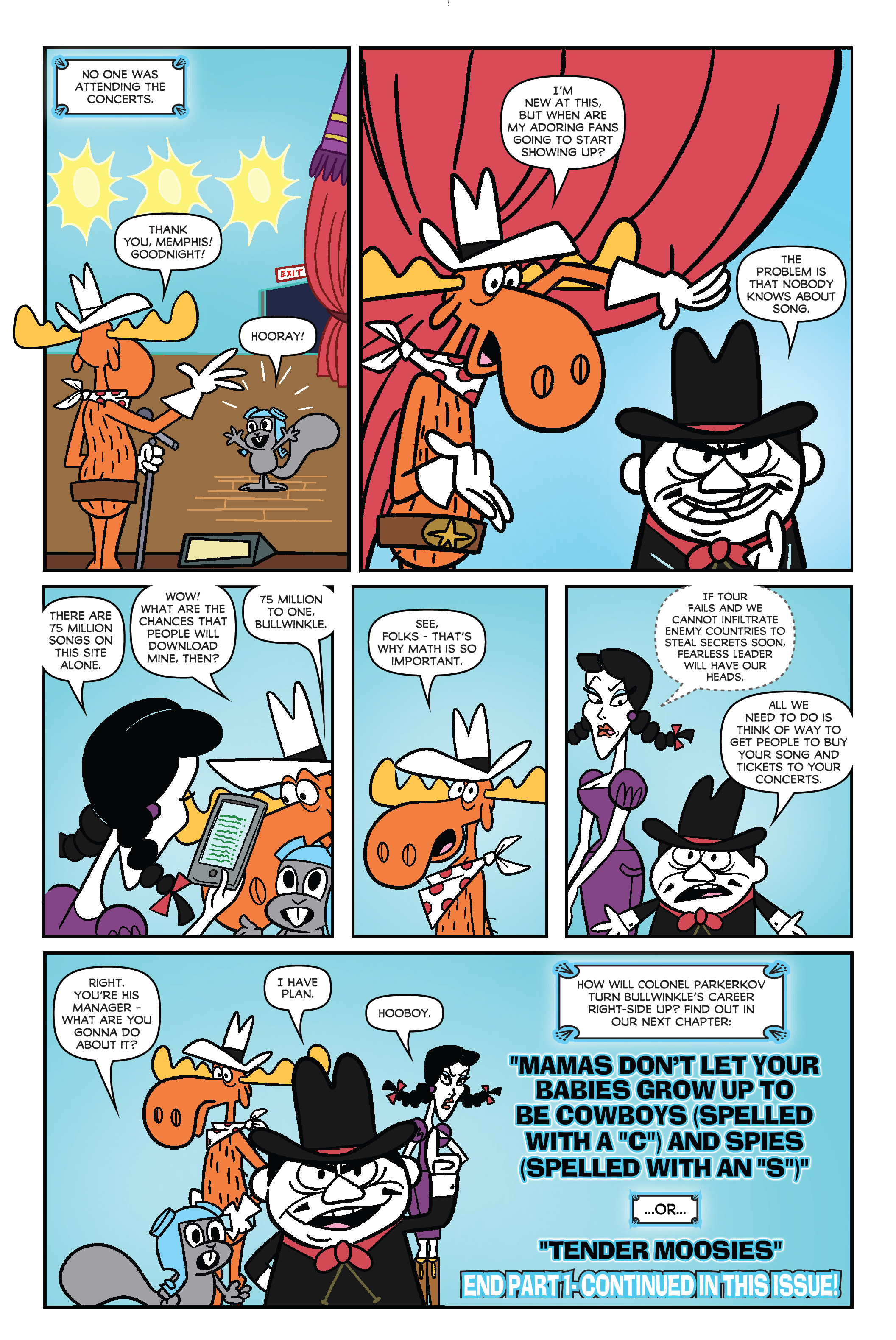 Read online The Rocky & Bullwinkle Show comic -  Issue #3 - 10