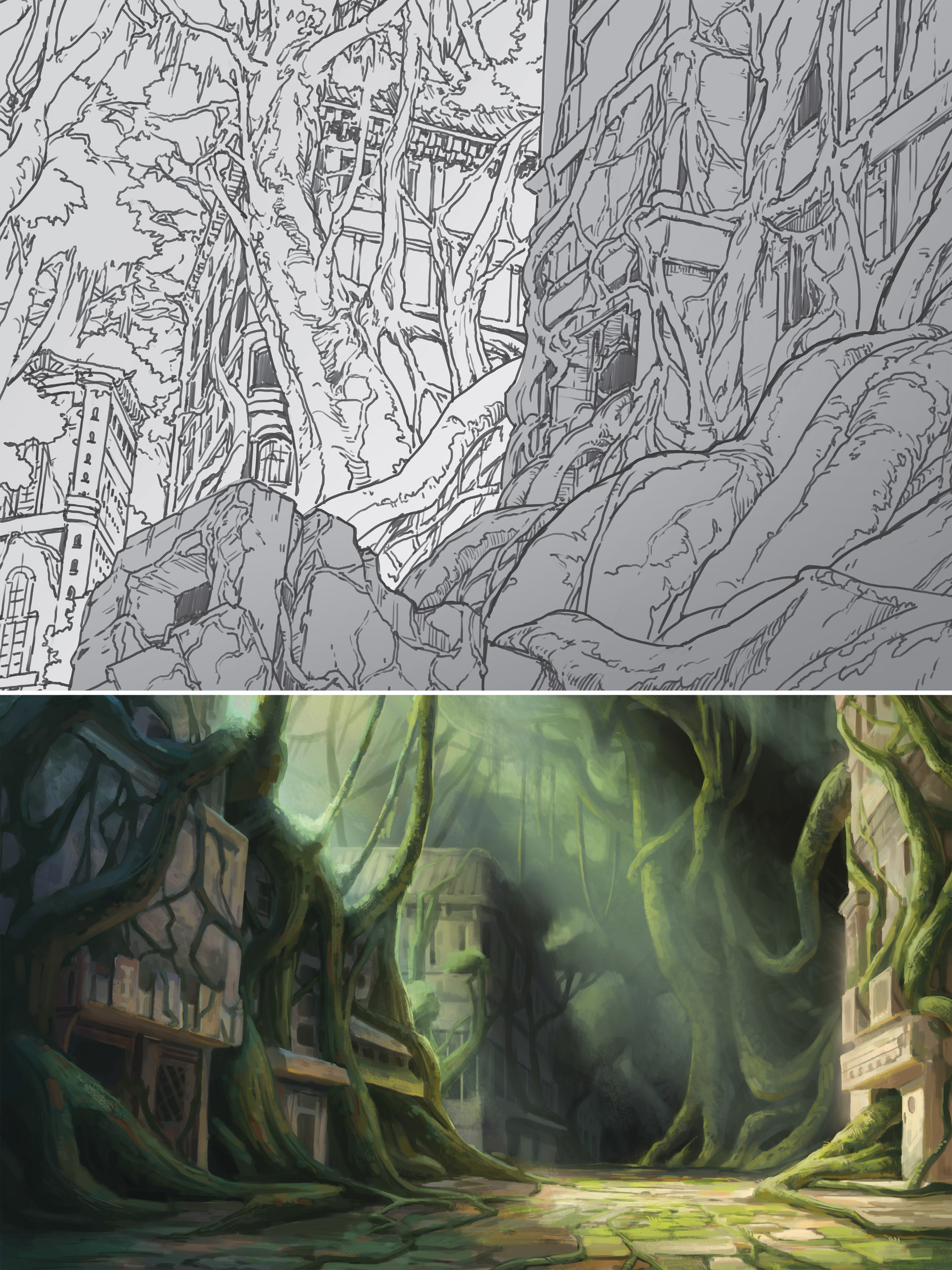 Read online The Legend of Korra: The Art of the Animated Series comic -  Issue # TPB 4 - 90