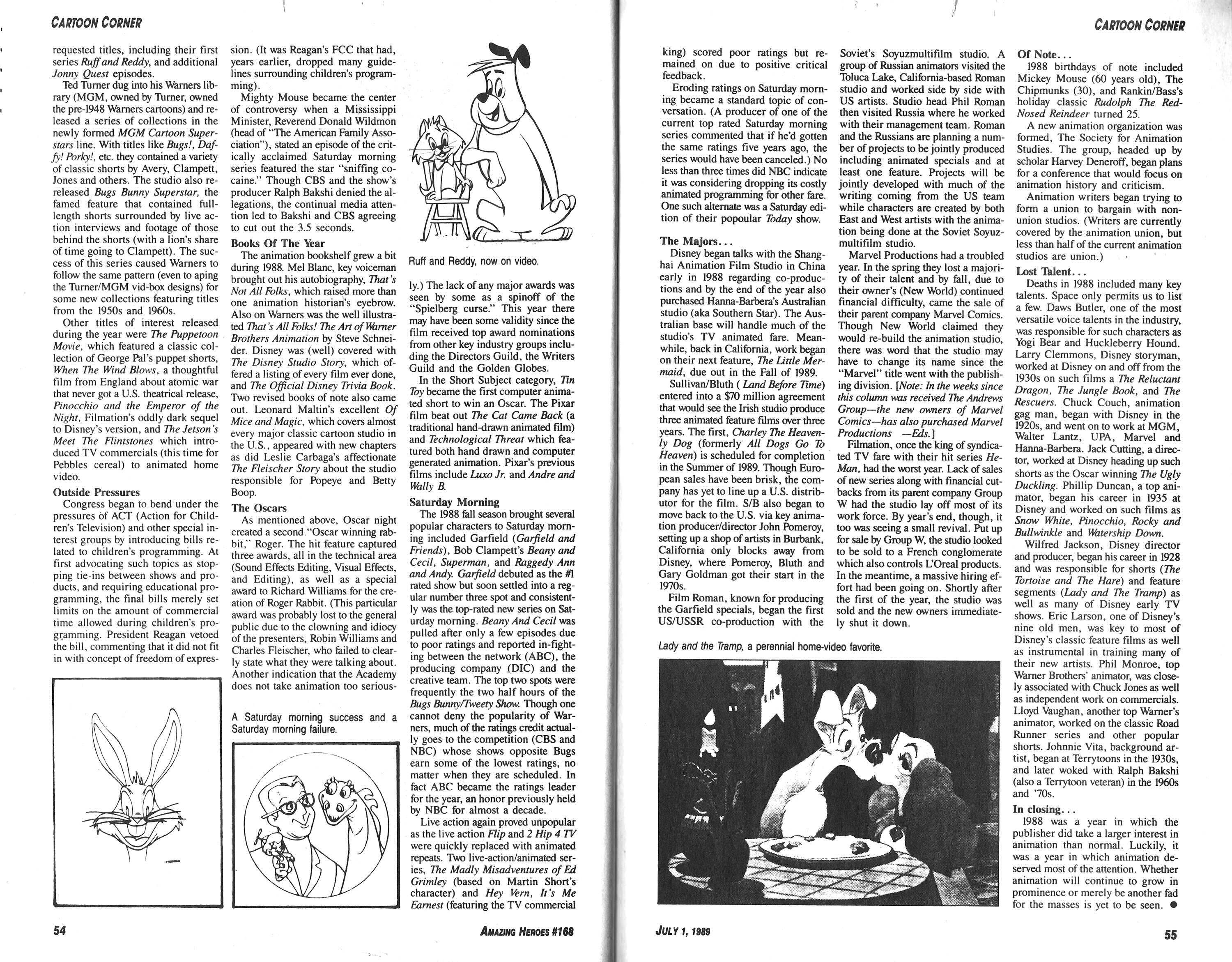 Read online Amazing Heroes comic -  Issue #168 - 28