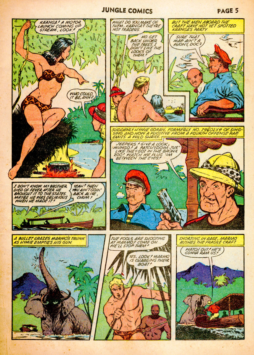 Read online Jungle Comics comic -  Issue #37 - 7