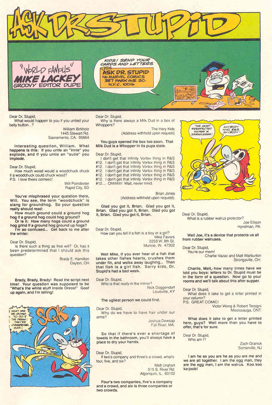 Read online The Ren & Stimpy Show comic -  Issue #18 - 23
