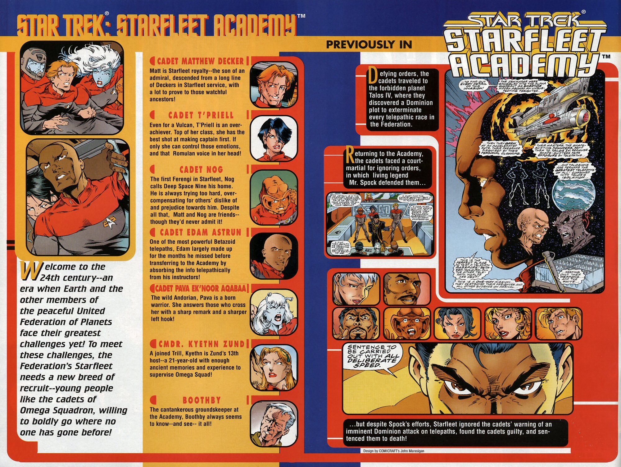 Read online Star Trek: Starfleet Academy (1996) comic -  Issue #12 - 3