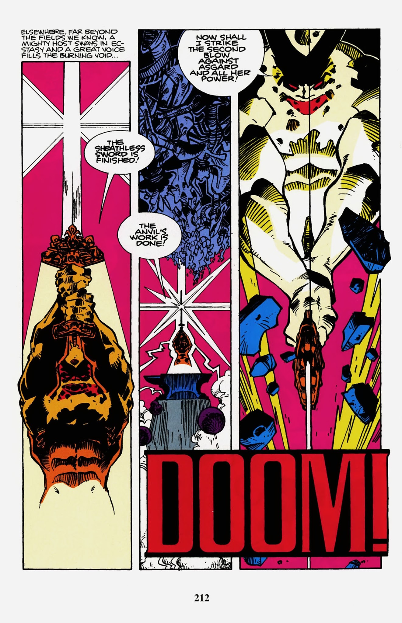 Read online Thor Visionaries: Walter Simonson comic -  Issue # TPB 1 - 214