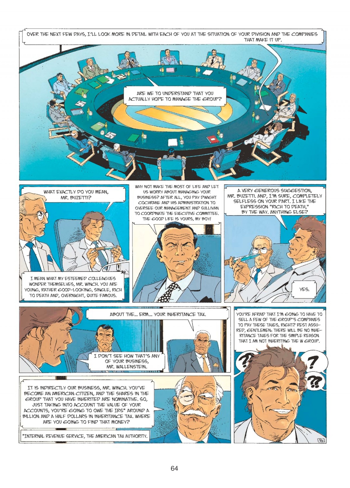 Read online Largo Winch comic -  Issue # TPB 1 - 64