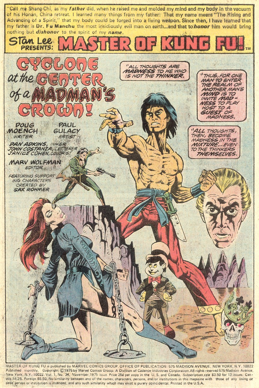 Master of Kung Fu (1974) Issue #34 #19 - English 2