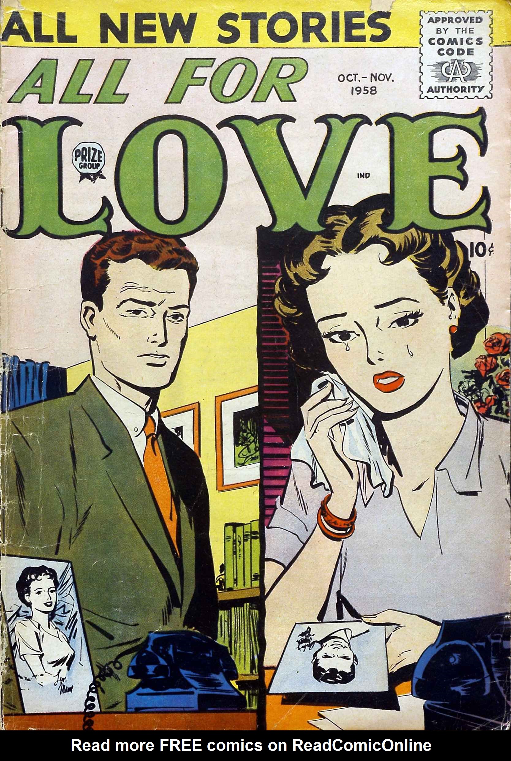 Read online All For Love comic -  Issue #10 - 1