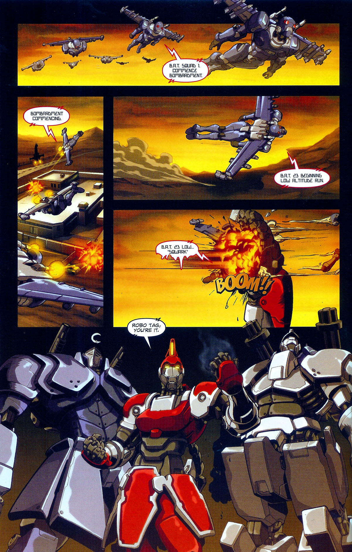 Read online G.I. Joe vs. The Transformers III: The Art of War comic -  Issue #1 - 12
