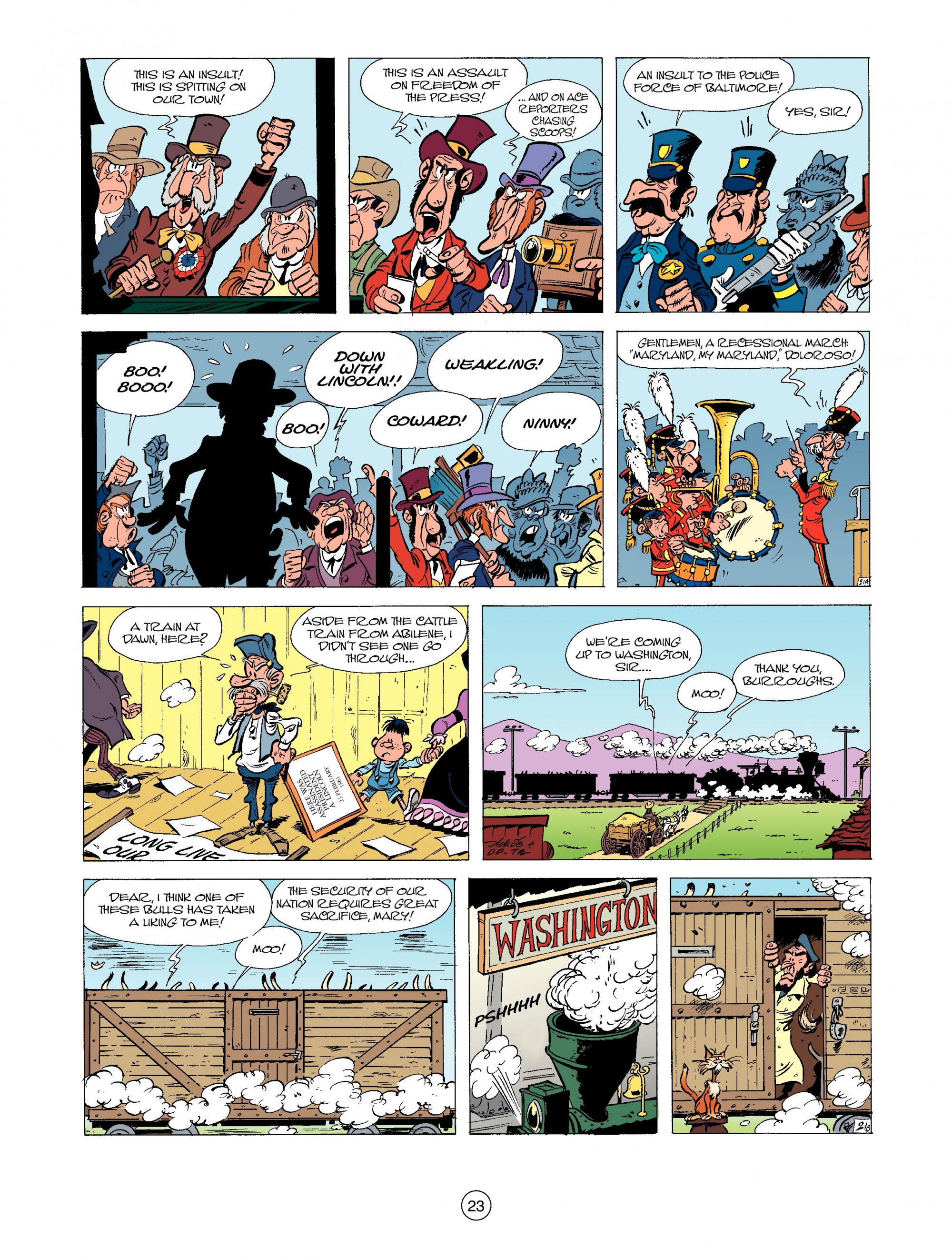 Read online A Lucky Luke Adventure comic -  Issue #31 - 23