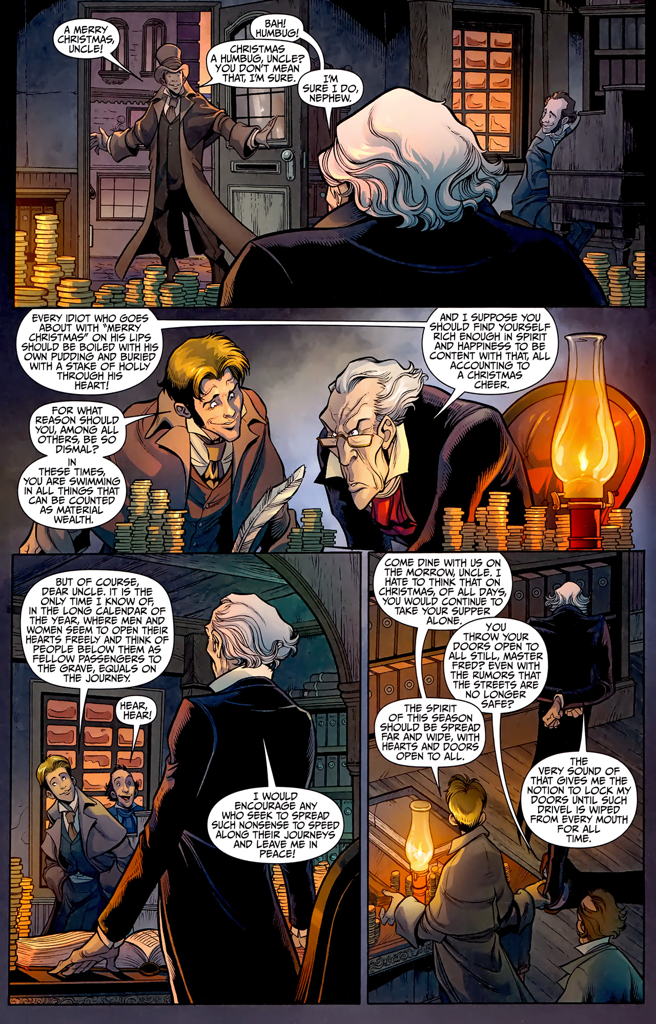 Read online Zombies Christmas Carol comic -  Issue #1 - 8