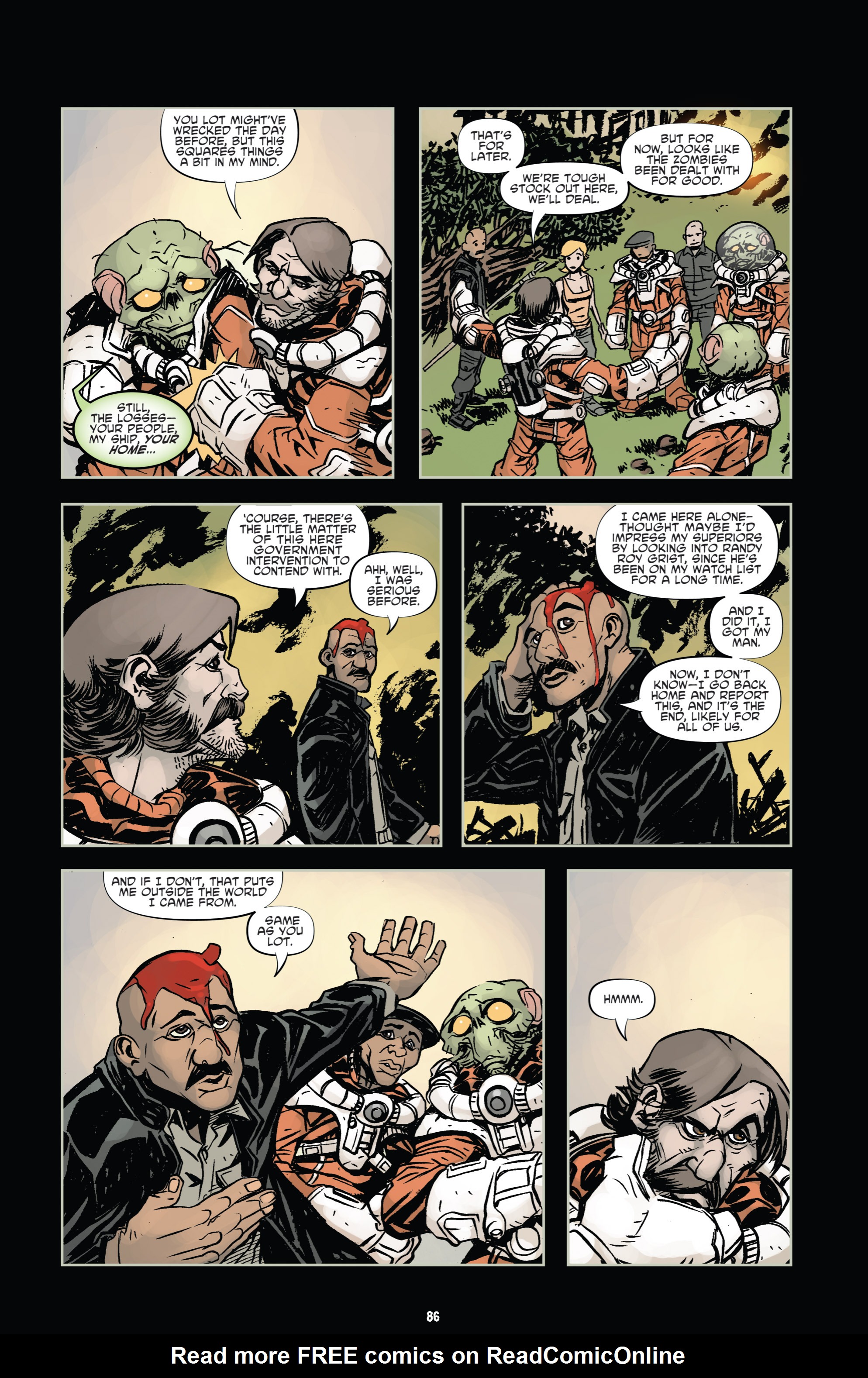 Read online The Colonized comic -  Issue # _TPB - 85
