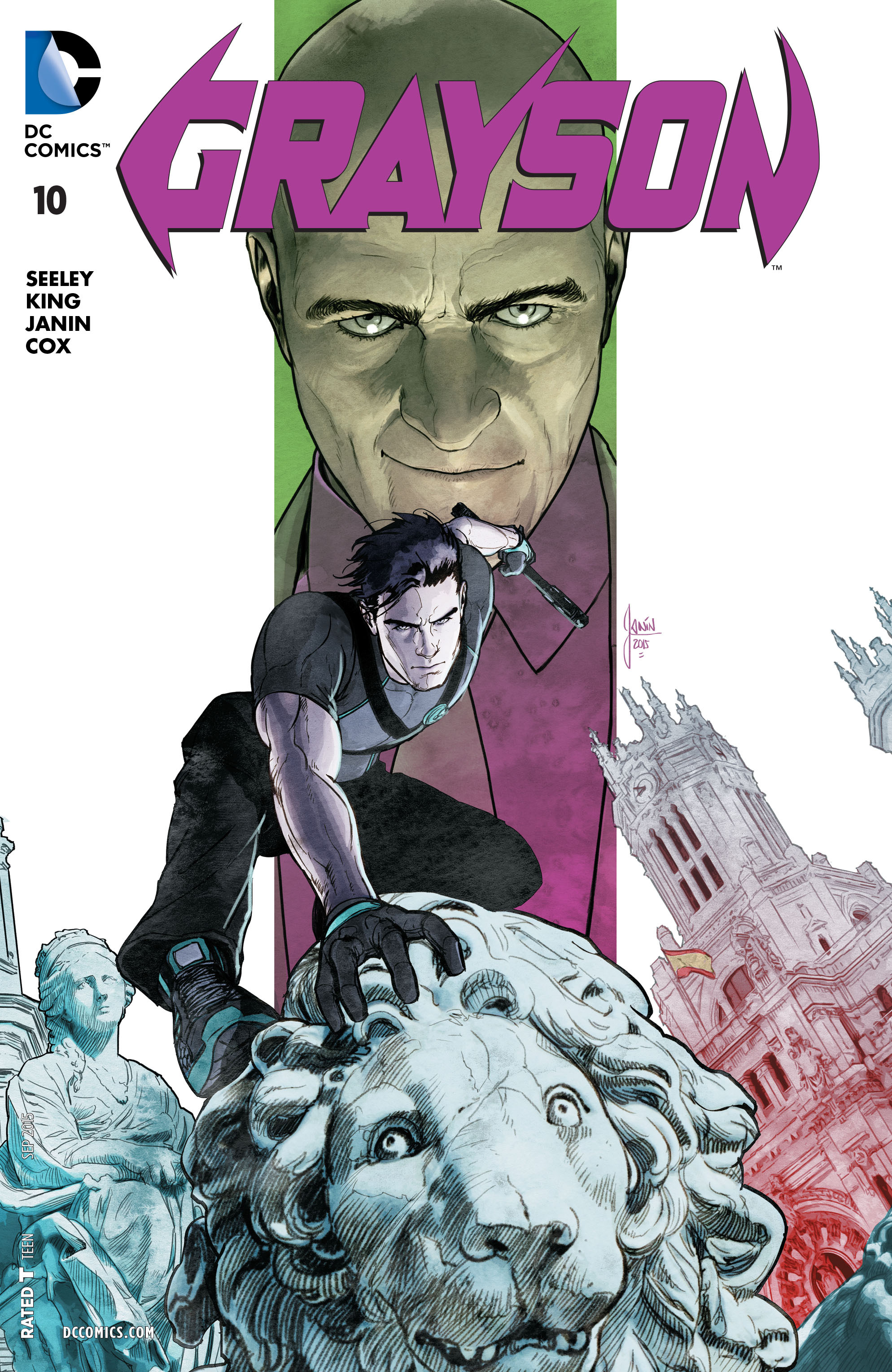 Read online Grayson comic -  Issue #10 - 1