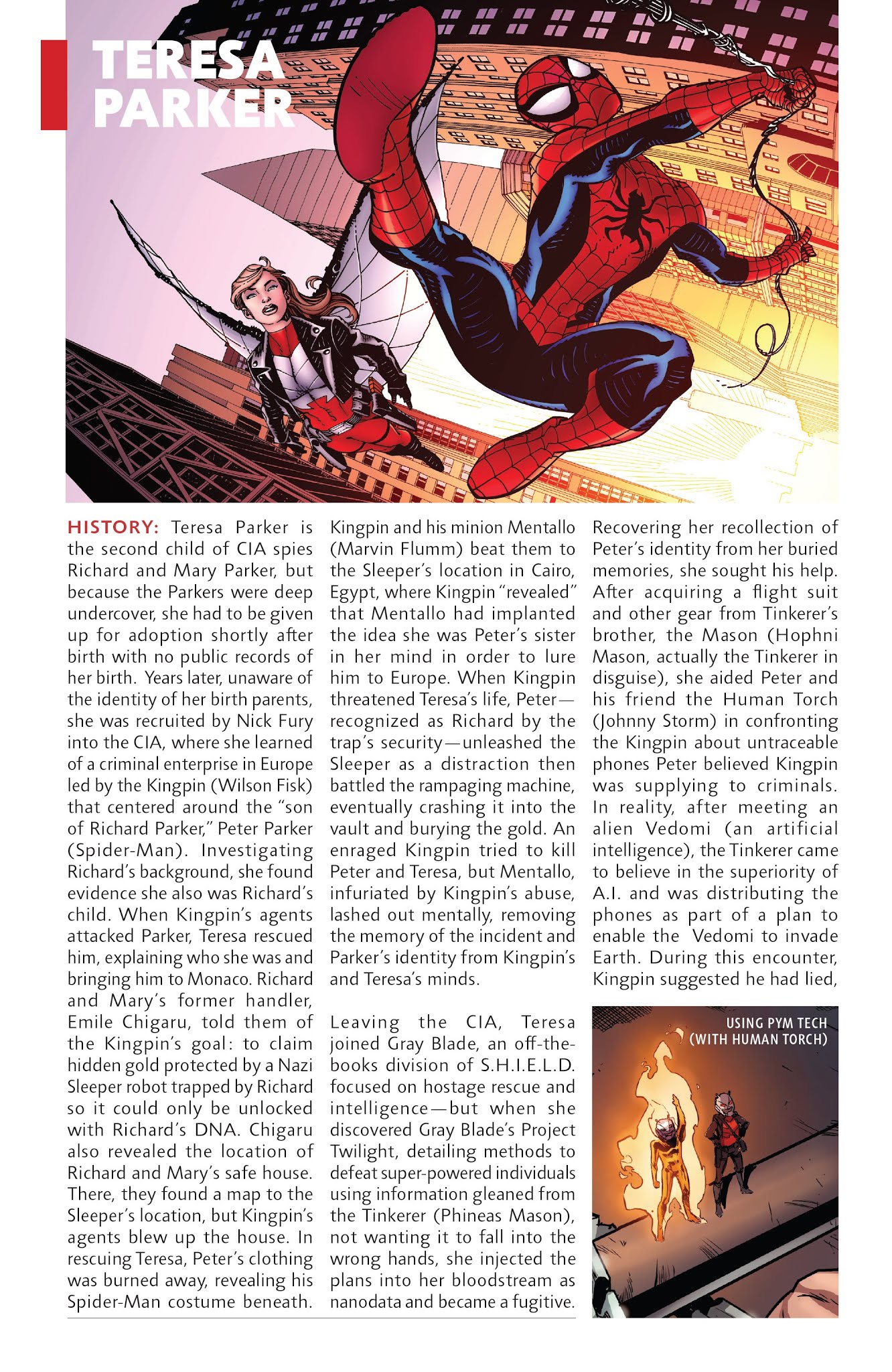Read online Spider-Geddon Handbook comic -  Issue # Full - 11