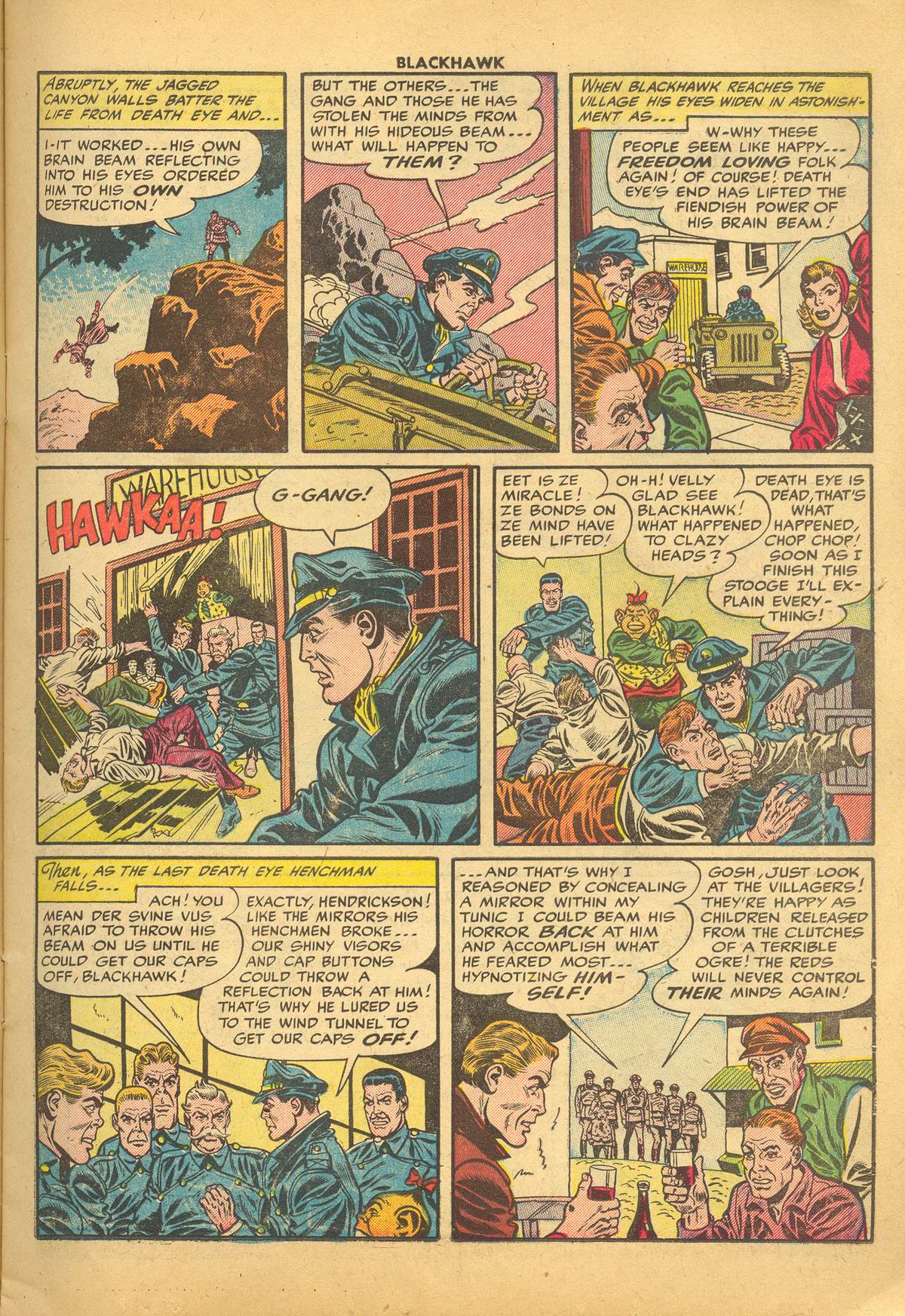 Read online Blackhawk (1957) comic -  Issue #84 - 11