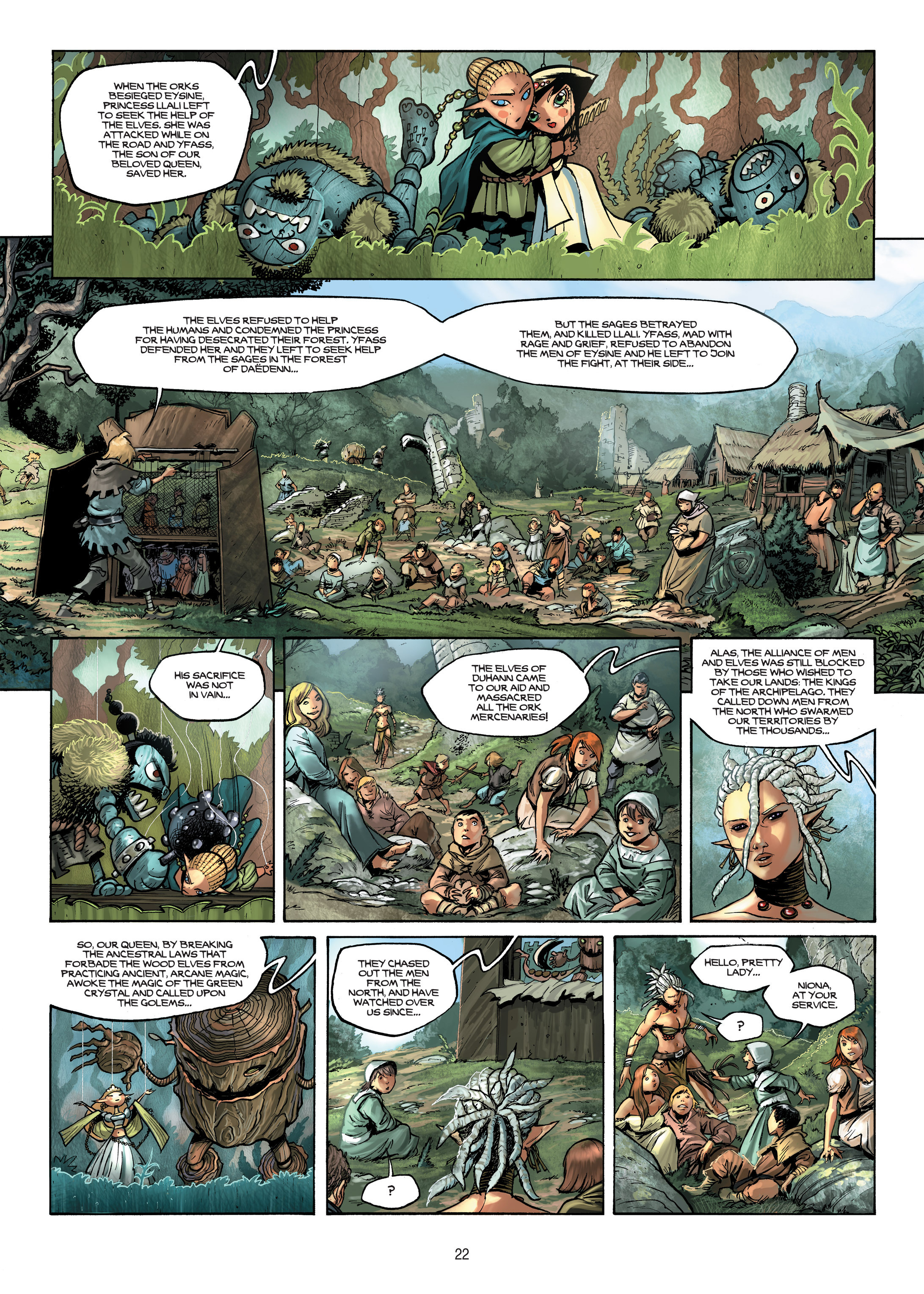 Read online Elves comic -  Issue #12 - 22