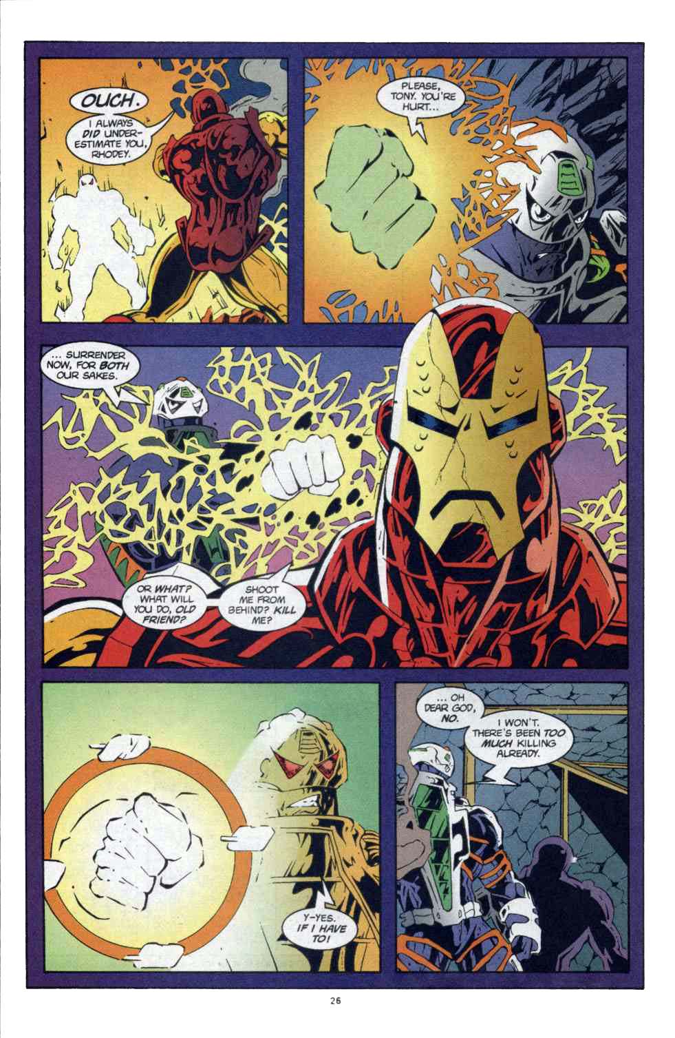 Read online War Machine (1994) comic -  Issue #22 - 17