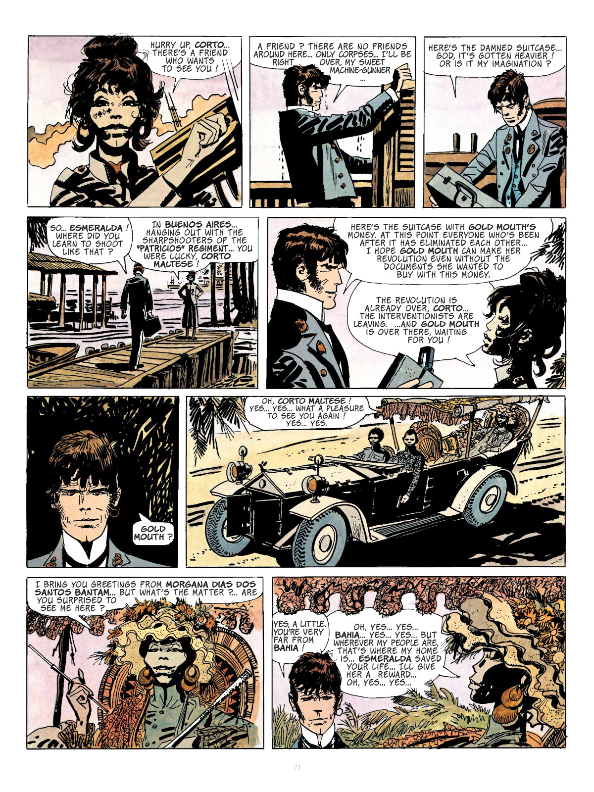 Read online Corto Maltese comic -  Issue # TPB 5 - 63
