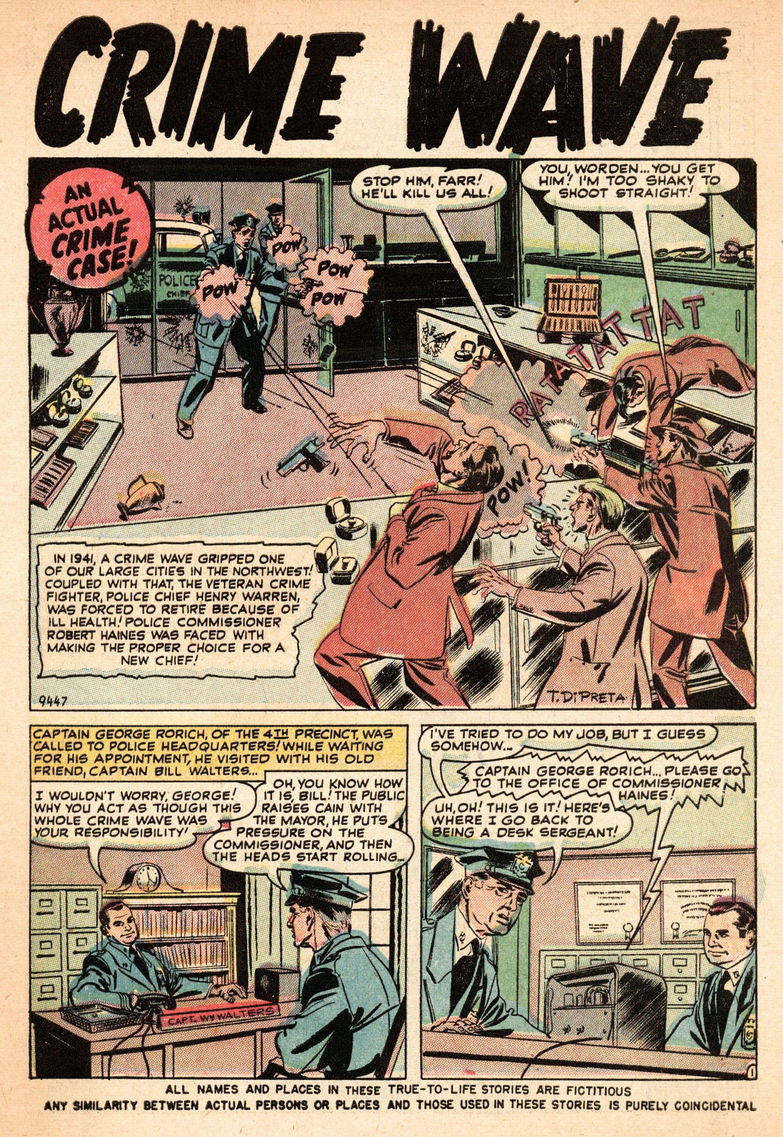 Read online Crime Cases Comics (1951) comic -  Issue #10 - 3