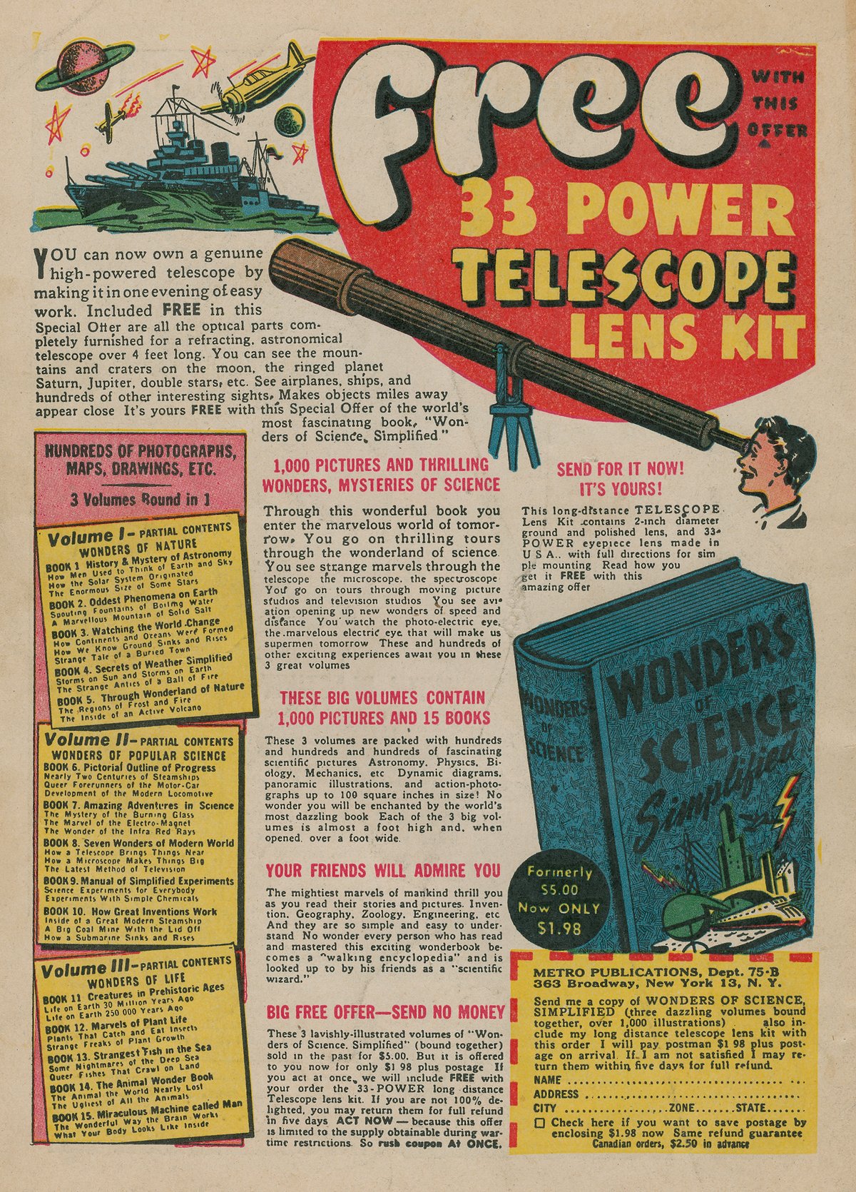 Read online Marvels Of Science comic -  Issue #2 - 52