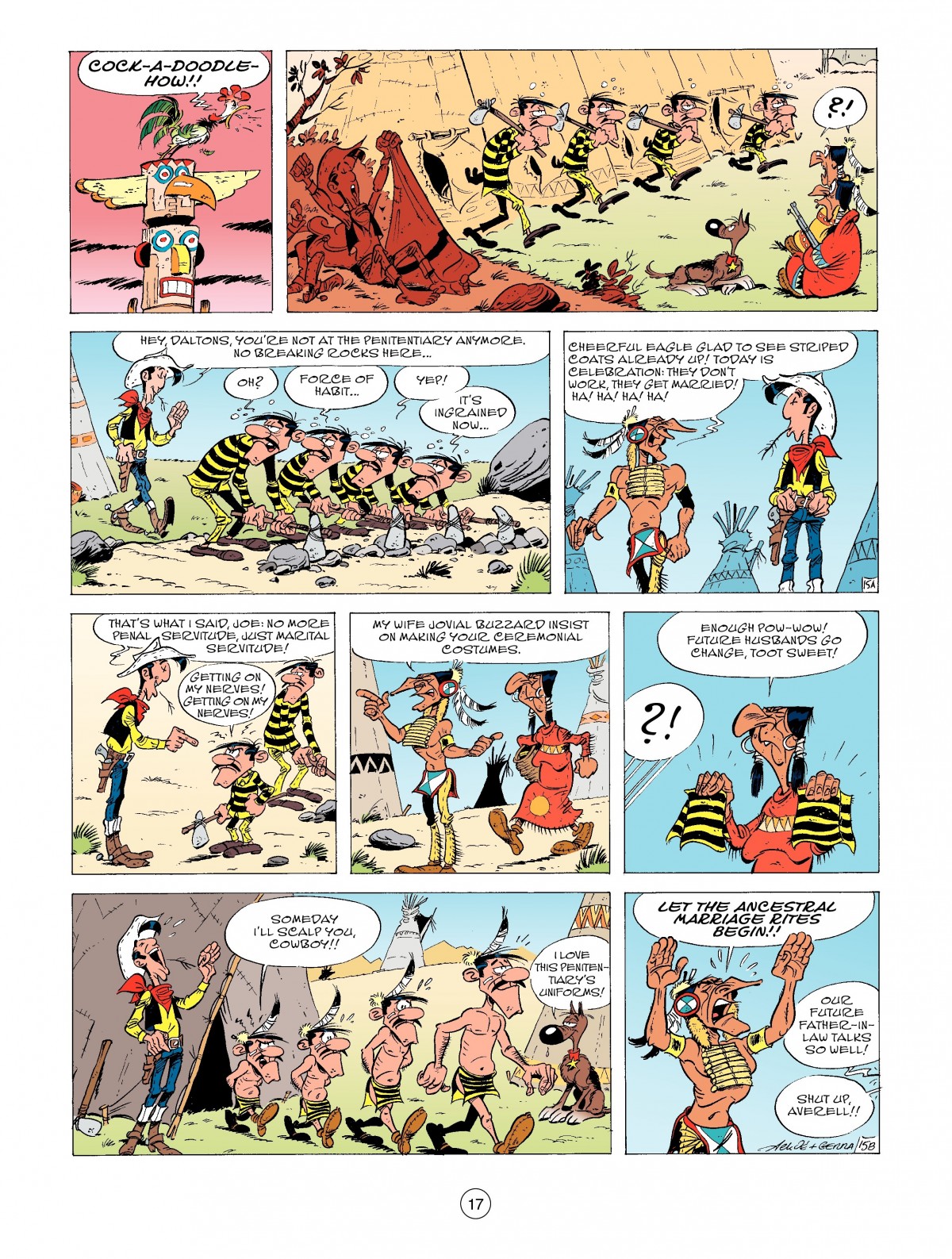 Read online A Lucky Luke Adventure comic -  Issue #45 - 17