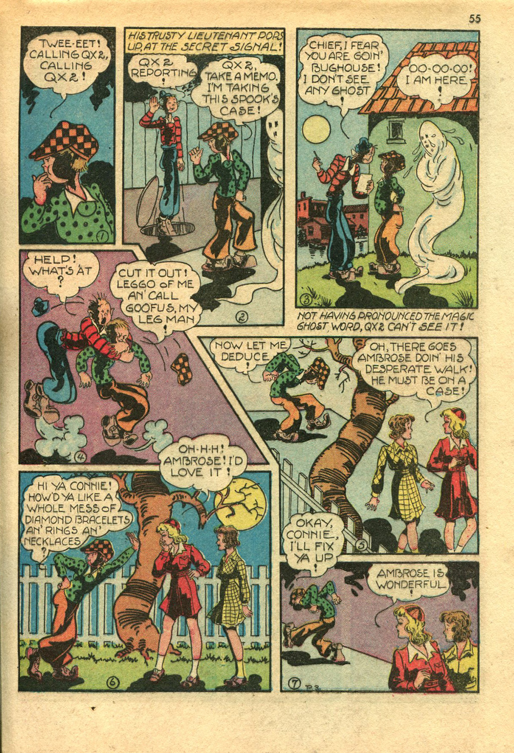 Read online Super-Magician Comics comic -  Issue #14 - 54