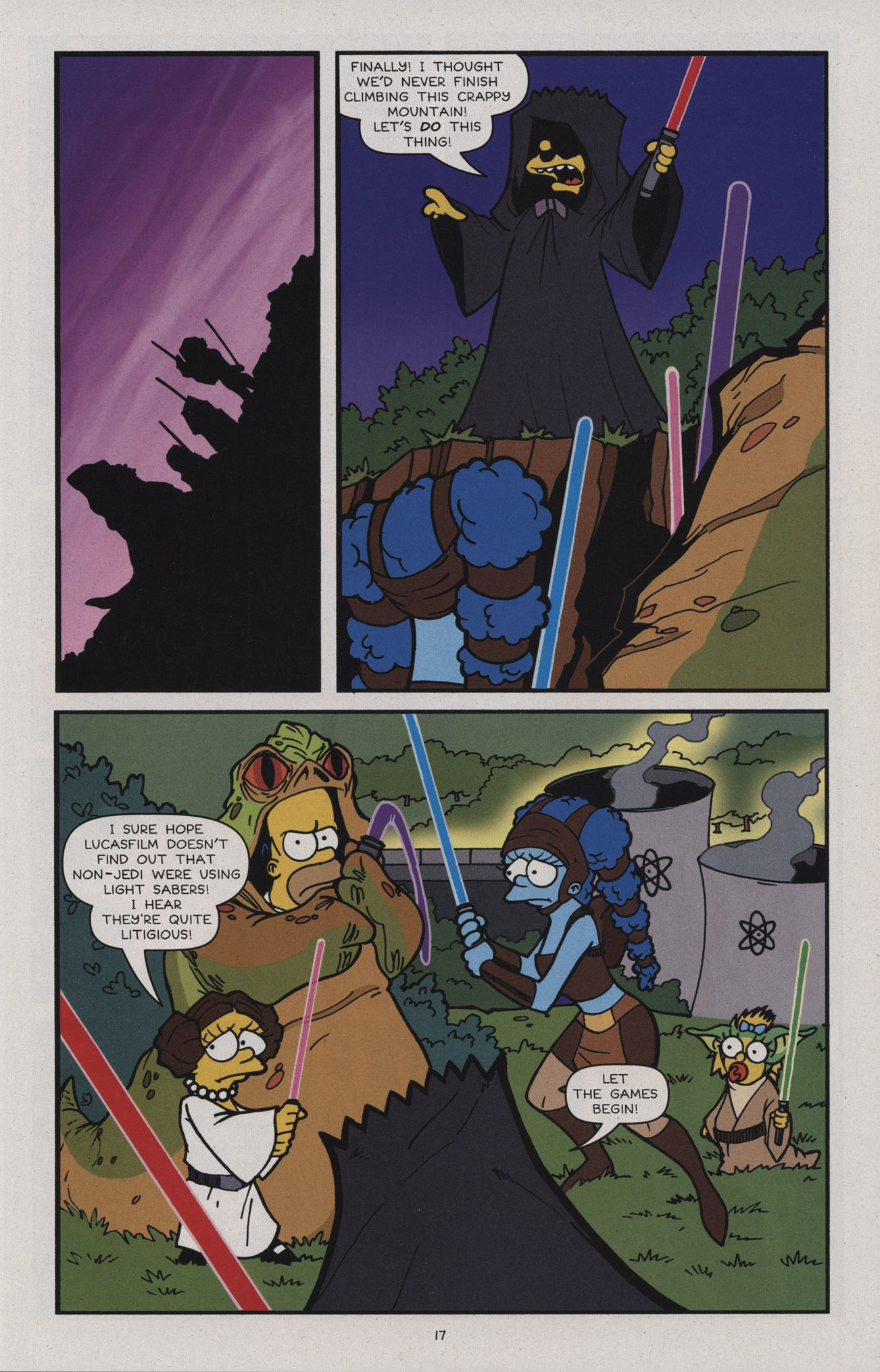 Read online Treehouse of Horror comic -  Issue #17 - 20
