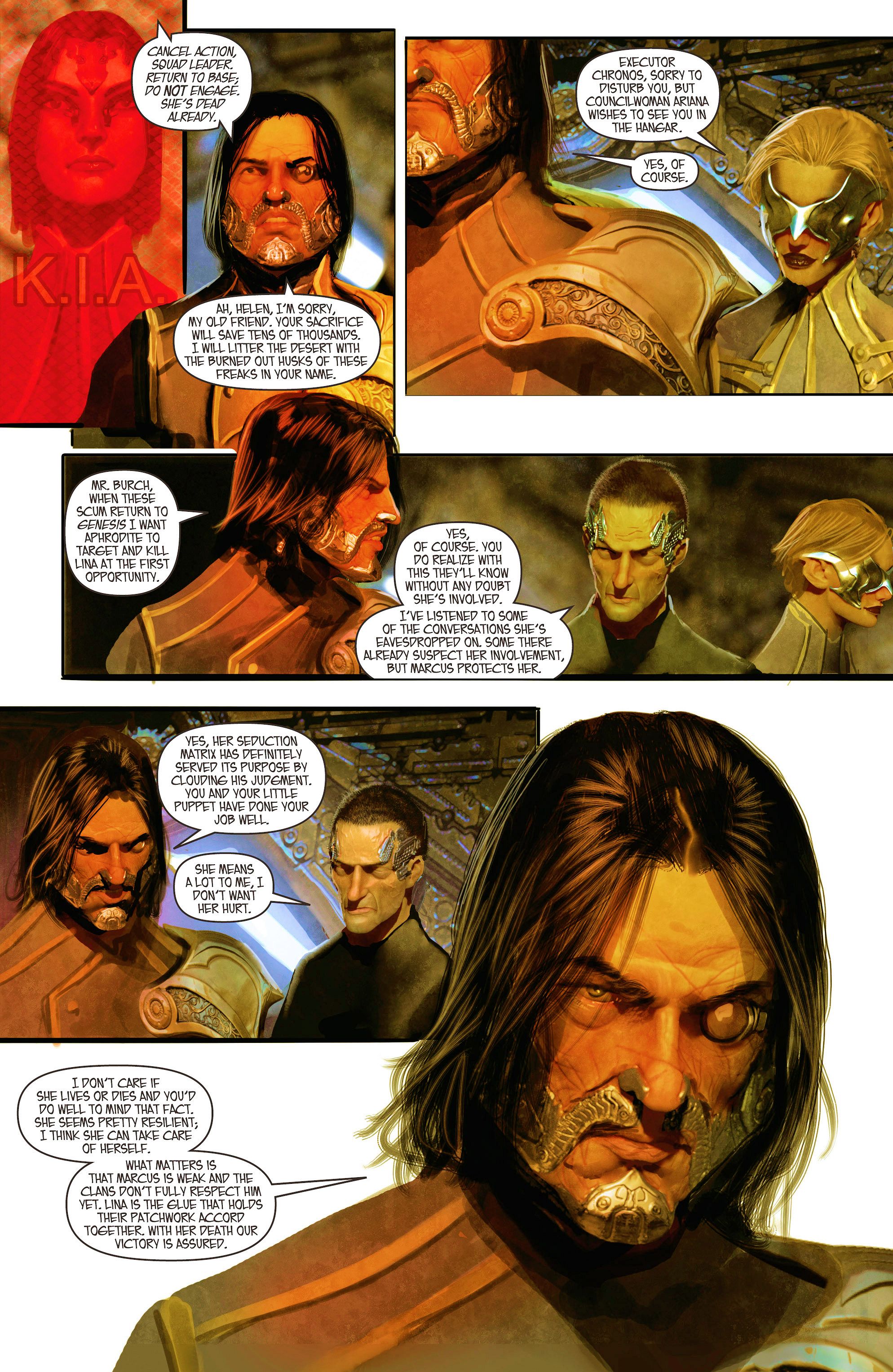 Read online Aphrodite IX (2013) comic -  Issue #3 - 18