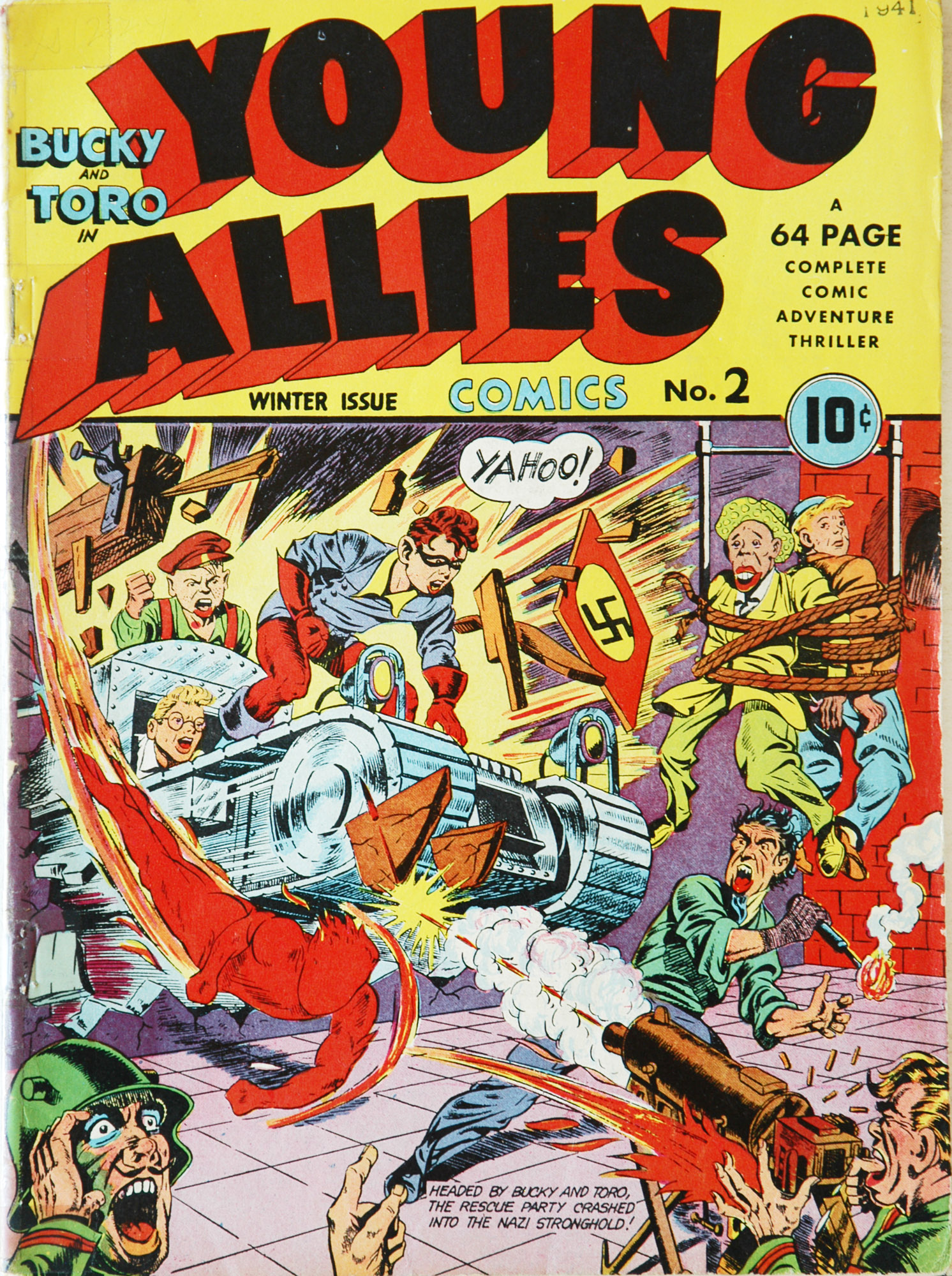 Read online Young Allies Comics comic -  Issue #2 - 1