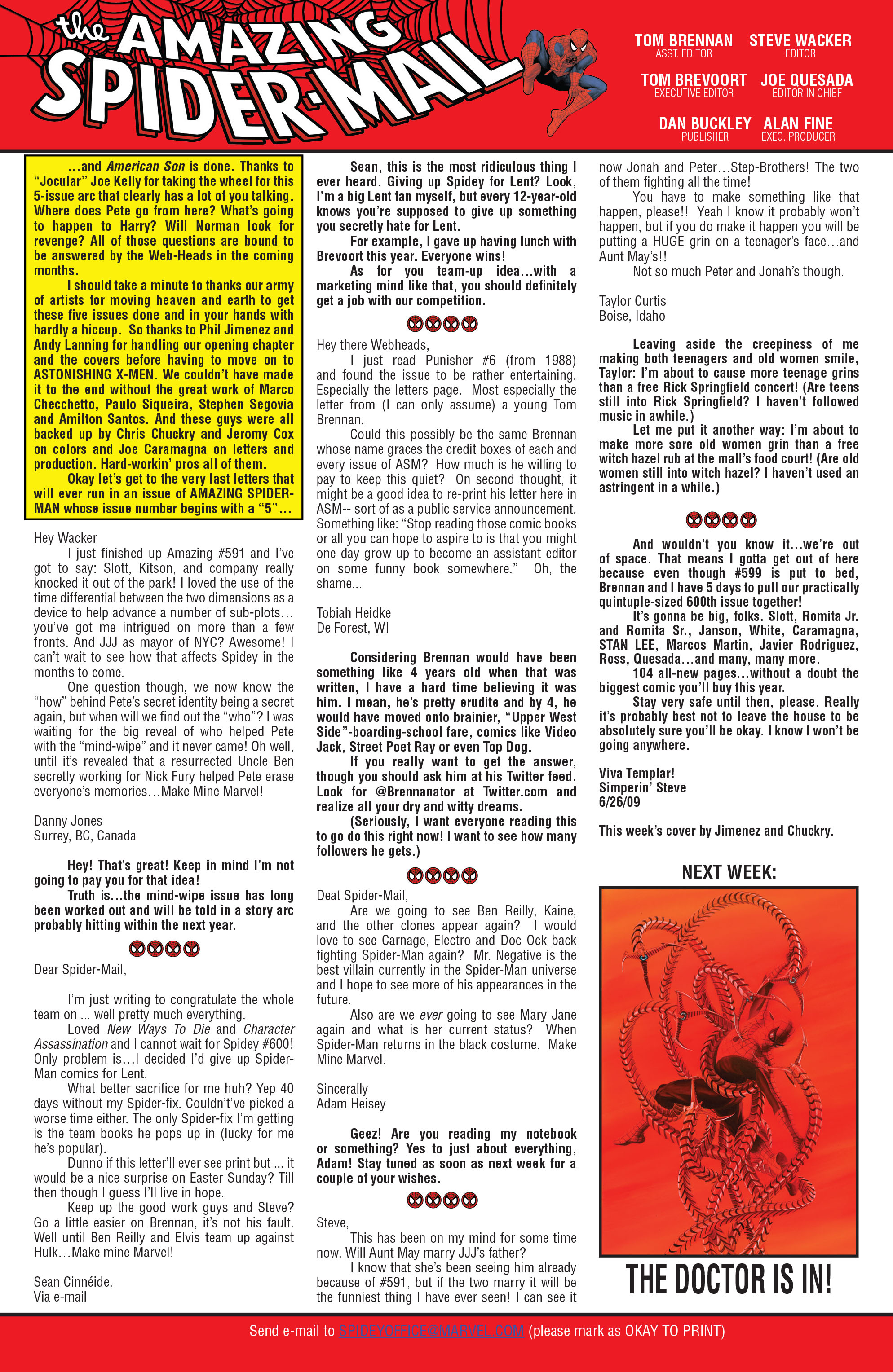 Read online The Amazing Spider-Man (1963) comic -  Issue #599 - 24