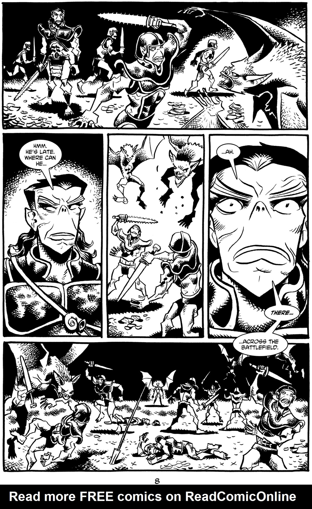 Read online Raphael Bad Moon Rising comic -  Issue #4 - 9