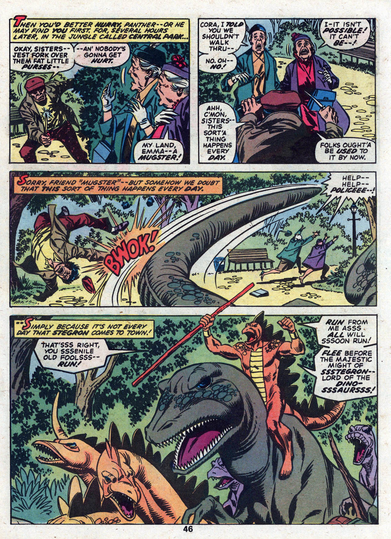 Read online Marvel Treasury Edition comic -  Issue #22 - 46