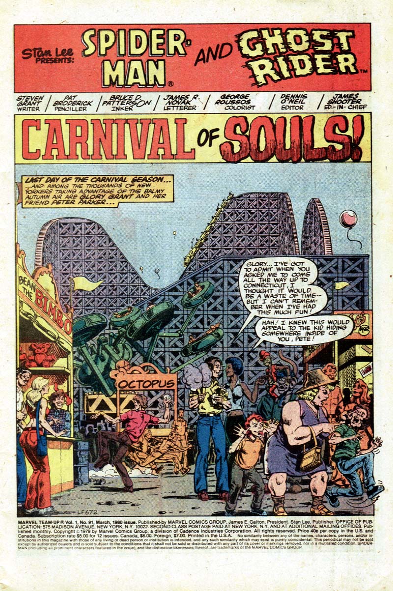 Read online Marvel Team-Up (1972) comic -  Issue #91 - 2