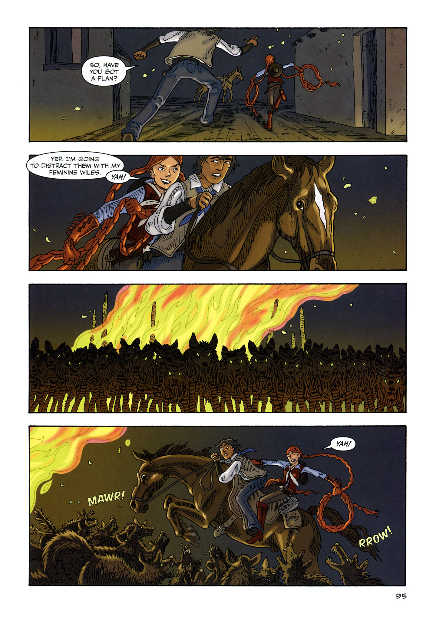 Read online Rapunzel's Revenge comic -  Issue # TPB - 97