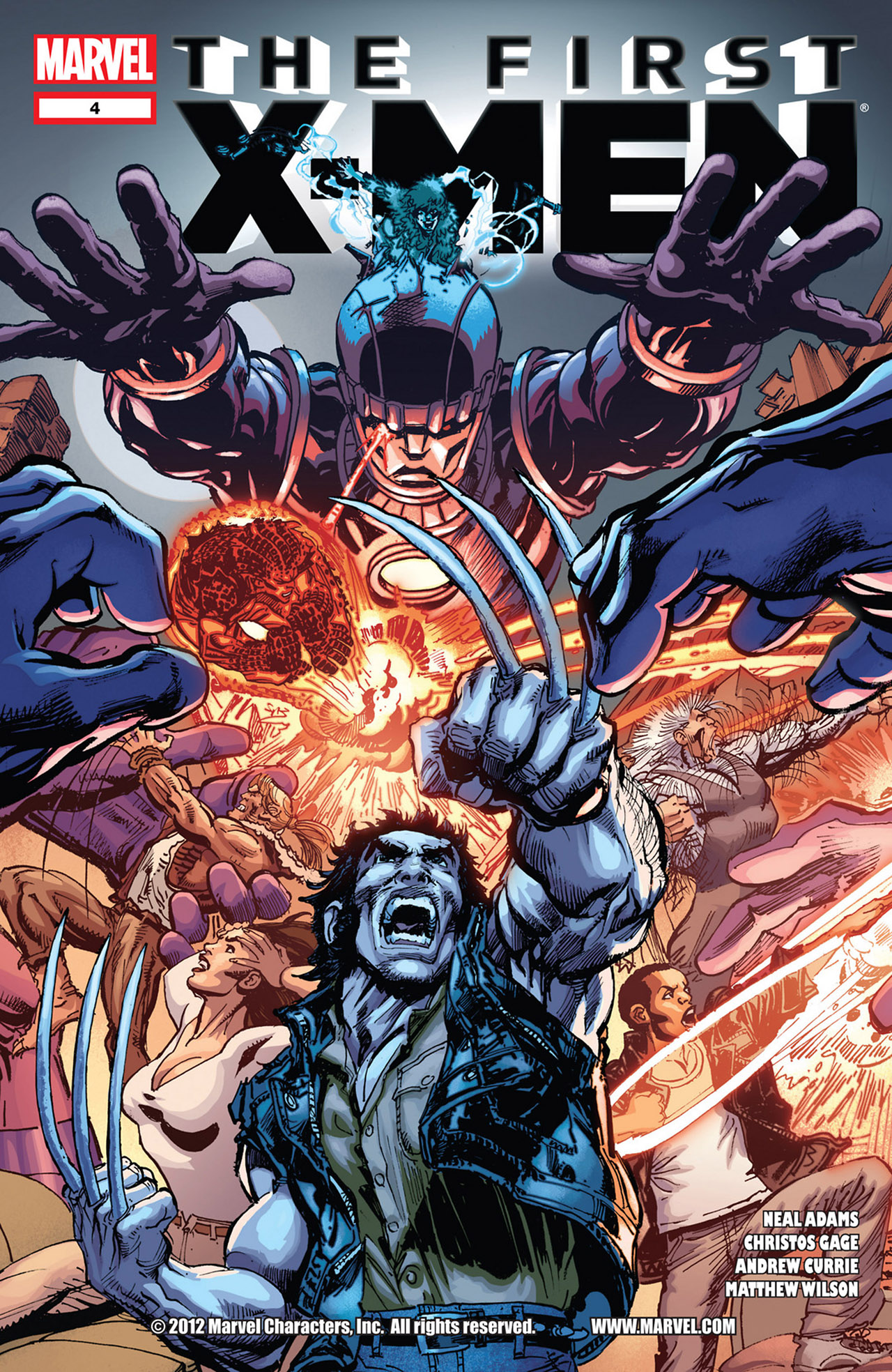 Read online First X-Men comic -  Issue #4 - 1