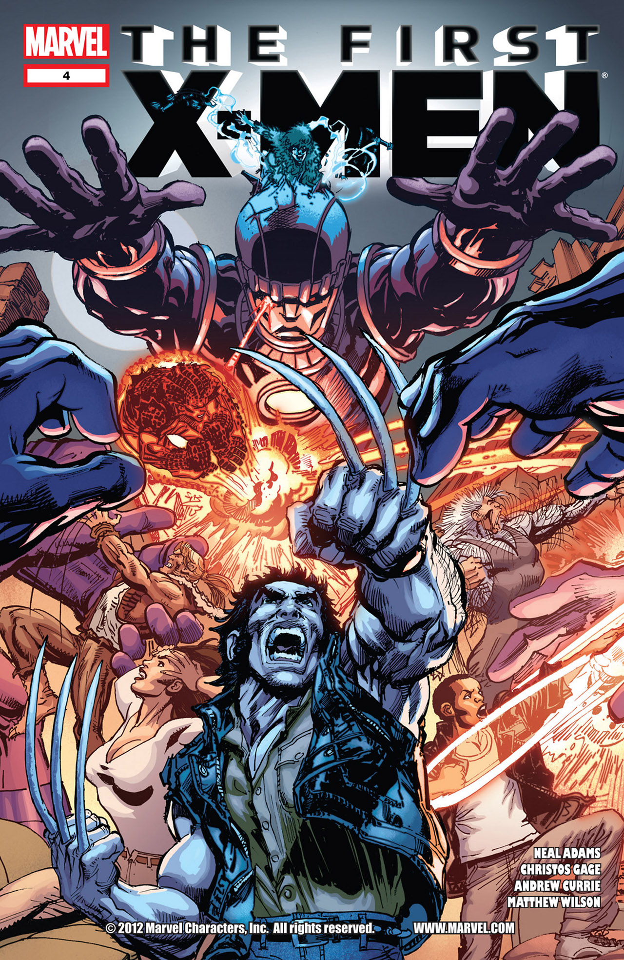 Read online First X-Men comic -  Issue #4 - 1
