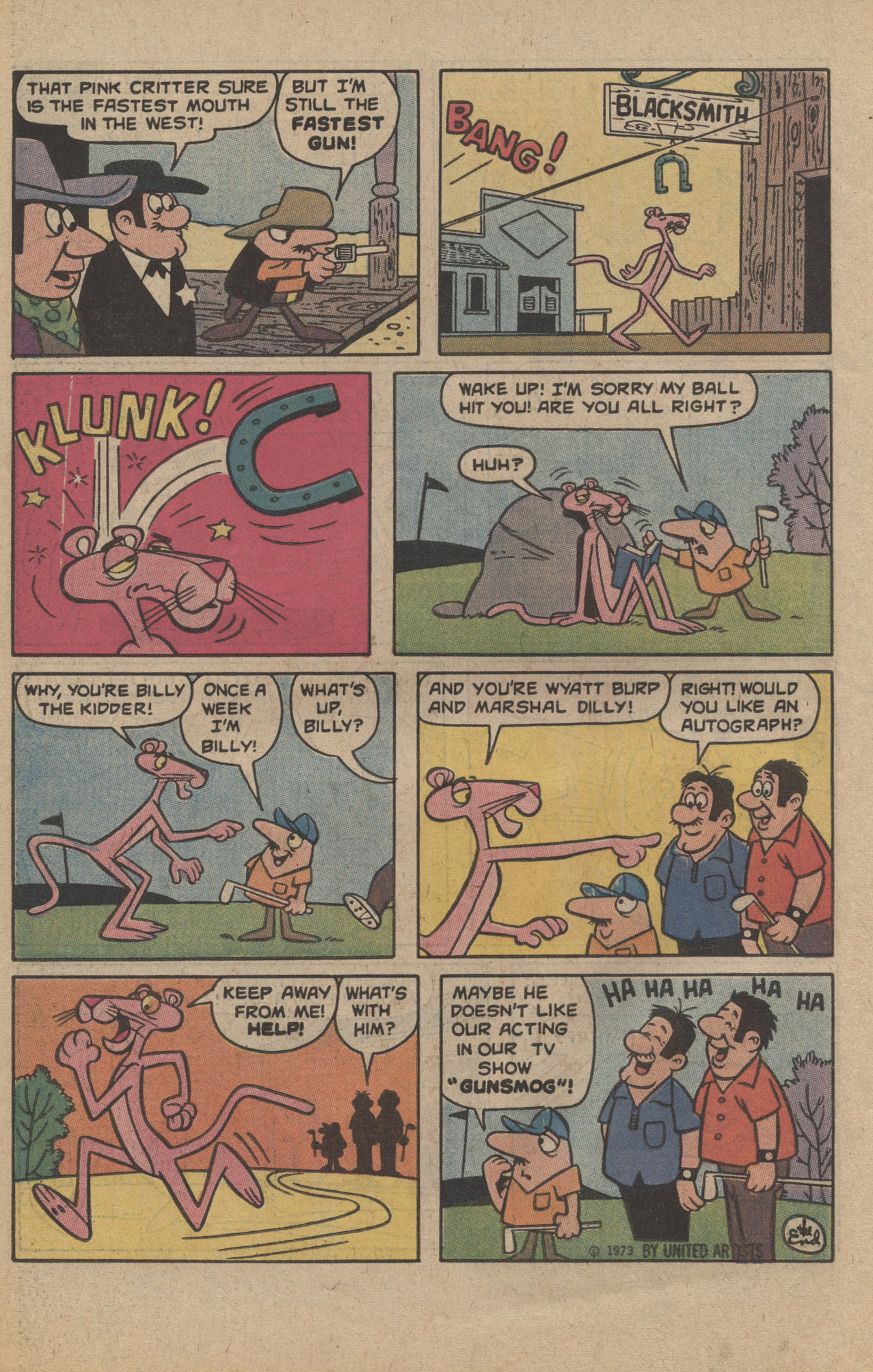 Read online The Pink Panther (1971) comic -  Issue #85 - 34