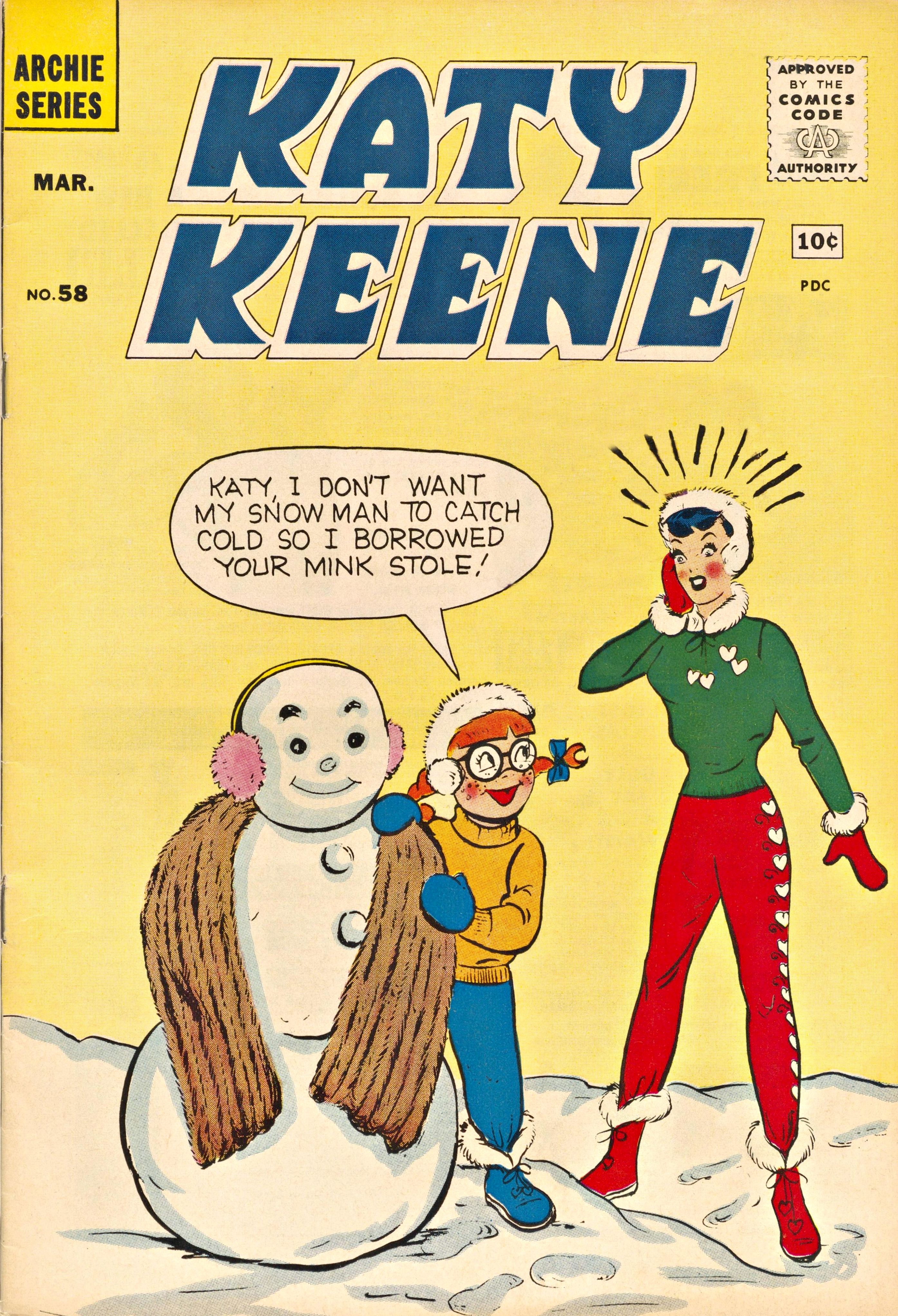 Read online Katy Keene (1949) comic -  Issue #58 - 1