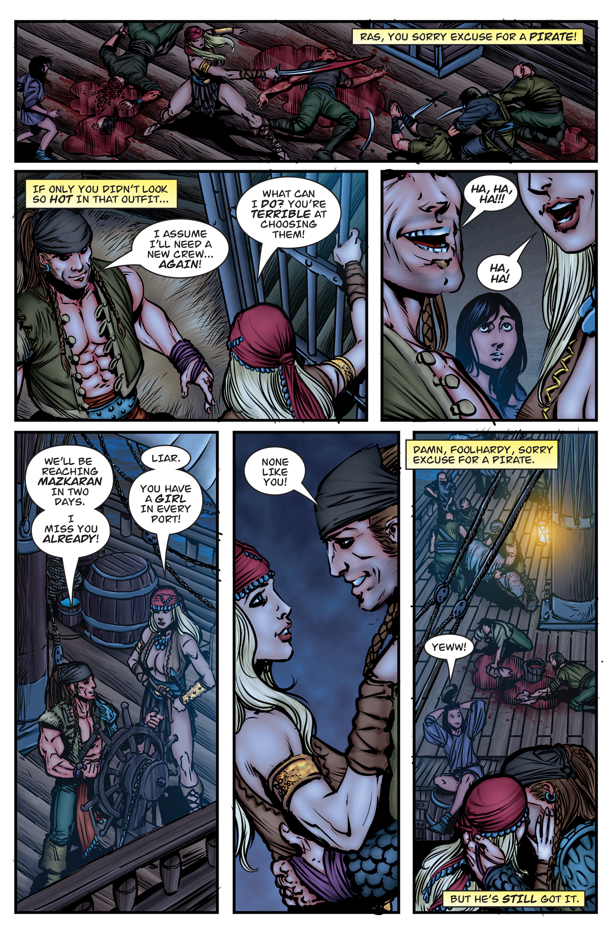 Read online Arhian: Head Huntress comic -  Issue #4 - 23