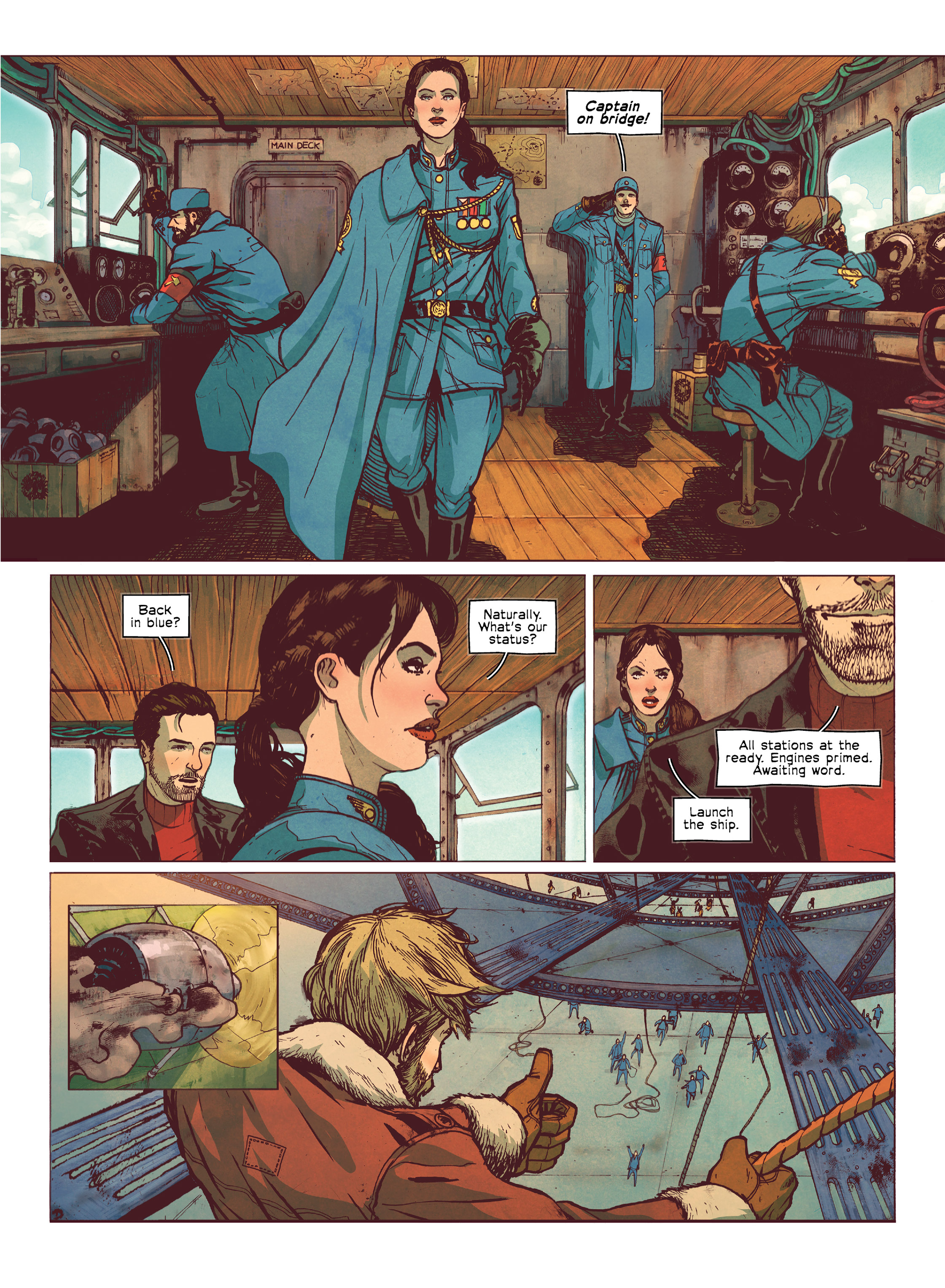 Read online Skies of Fire comic -  Issue #4 - 16