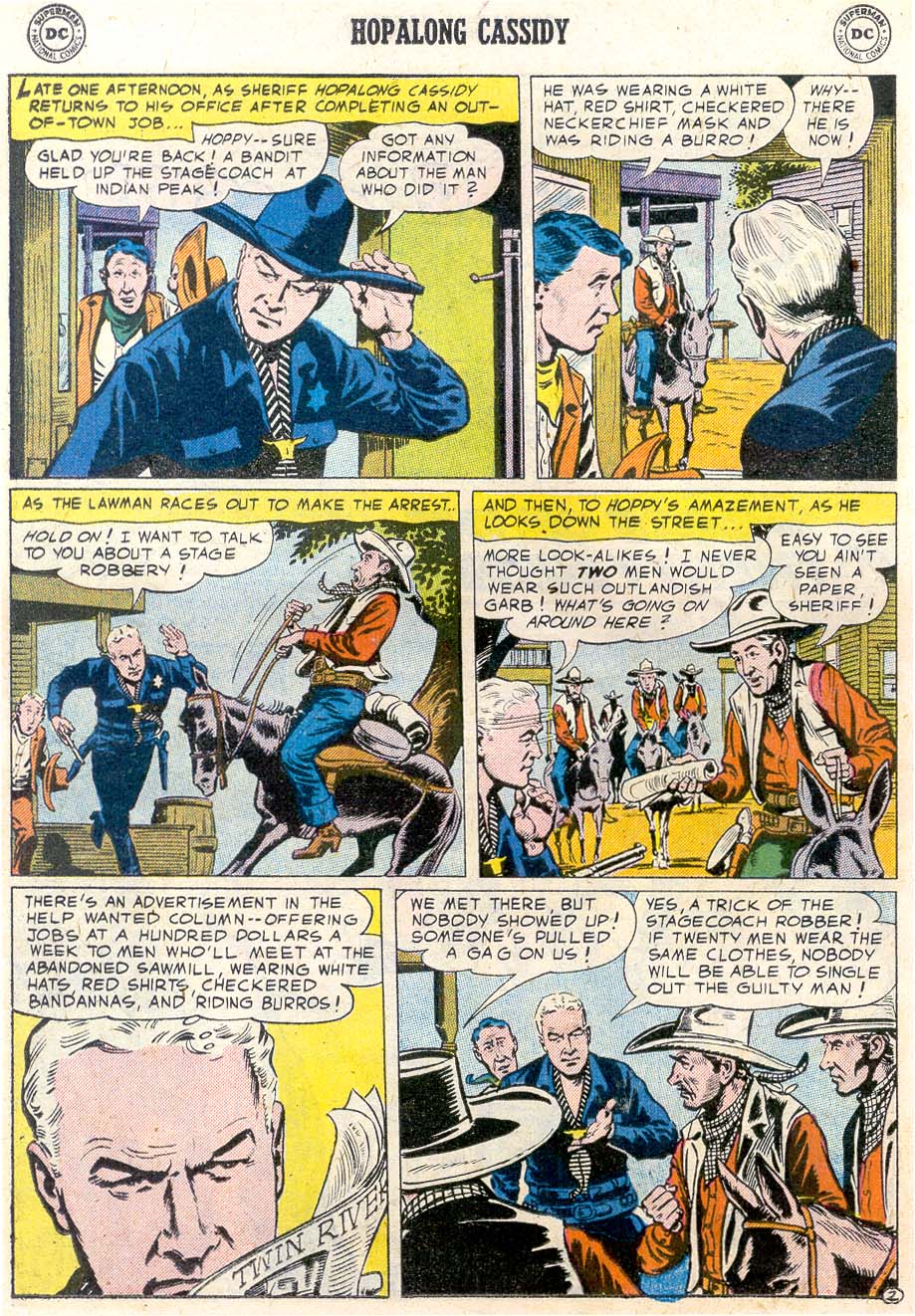 Read online Hopalong Cassidy comic -  Issue #120 - 14