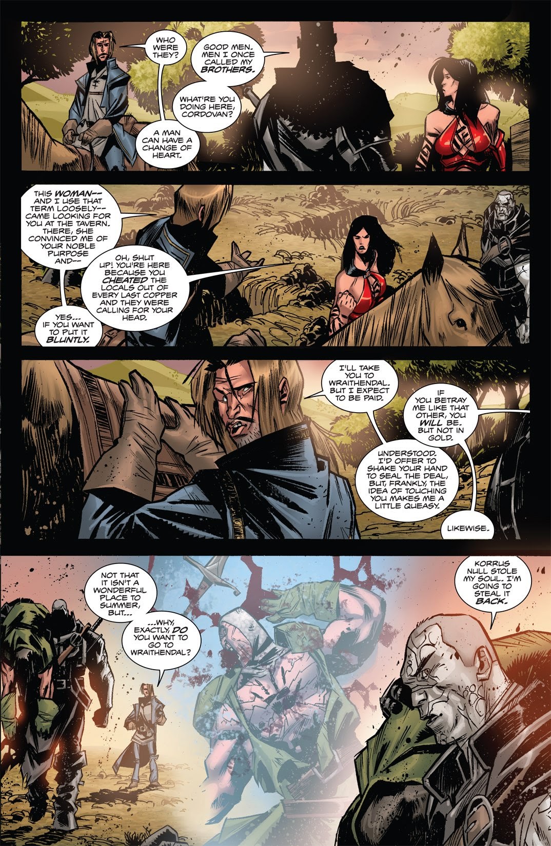 Read online Valen the Outcast comic -  Issue #1 - 28