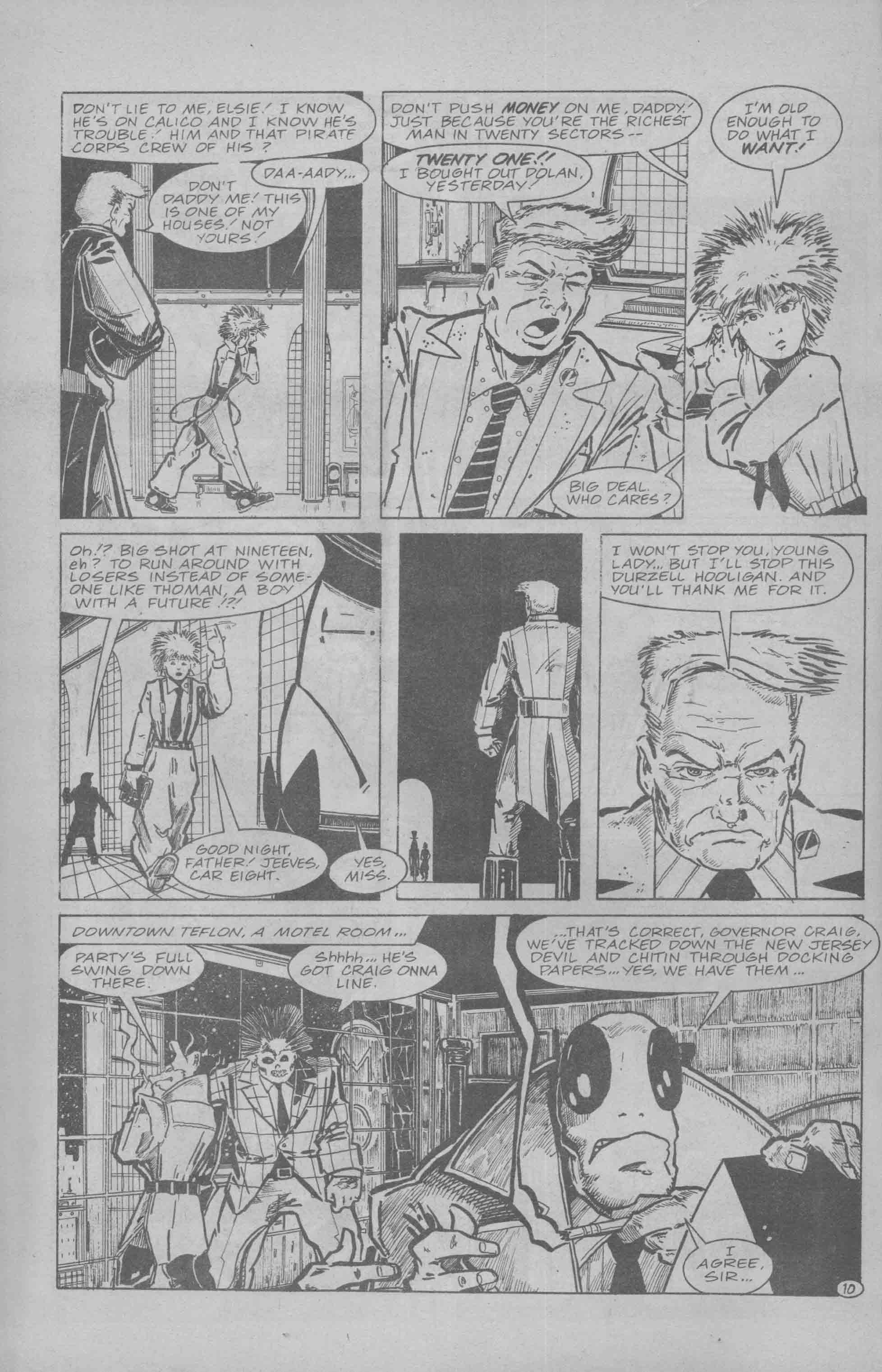 Read online Pirate Corp$! (1987) comic -  Issue #4 - 12