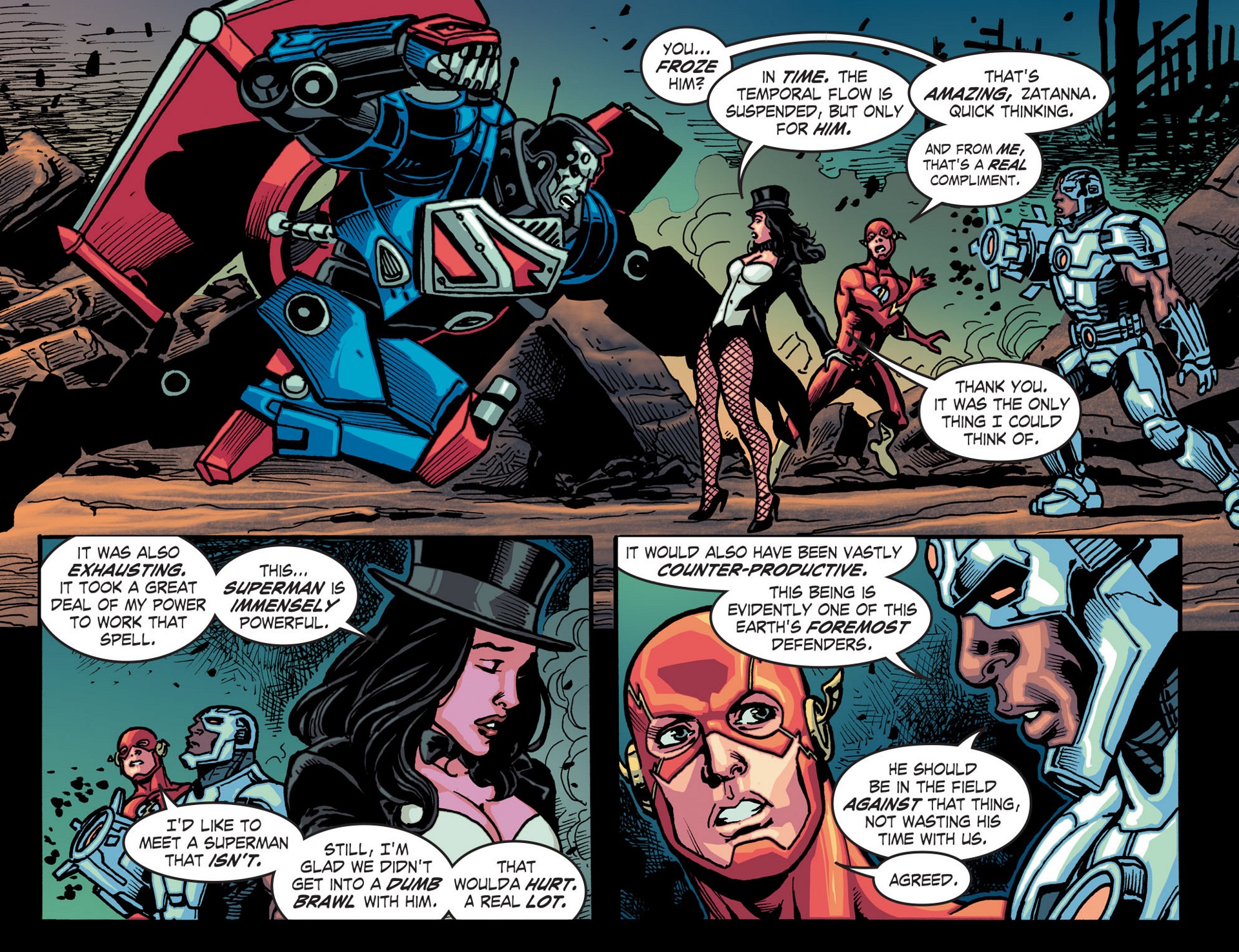 Read online Infinite Crisis: Fight for the Multiverse [I] comic -  Issue #11 - 5